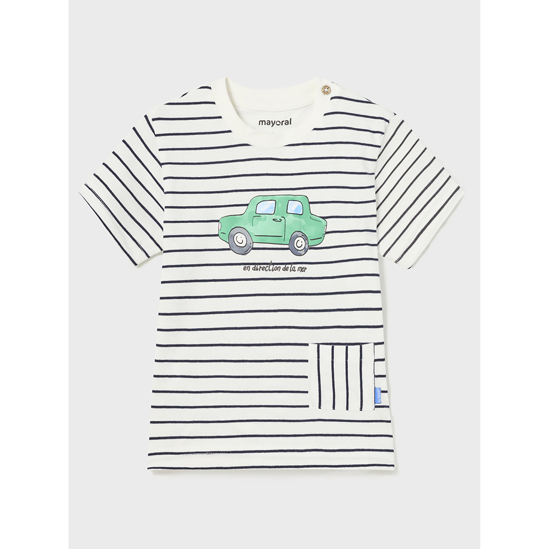 Mayoral T-Shirt 1024 Μπεζ Regular Fit