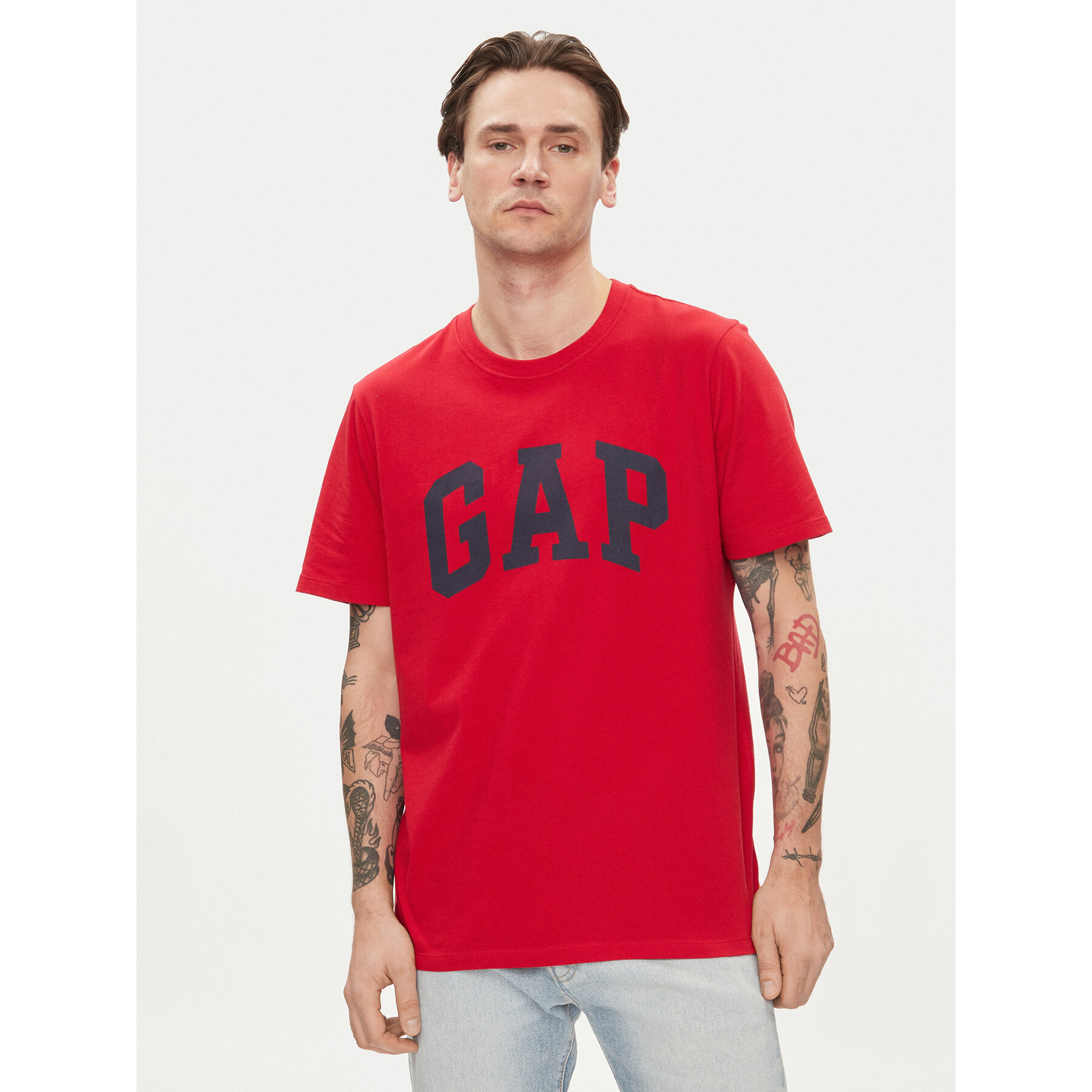 Gap T-Shirt 856659-05 Κόκκινο Regular Fit