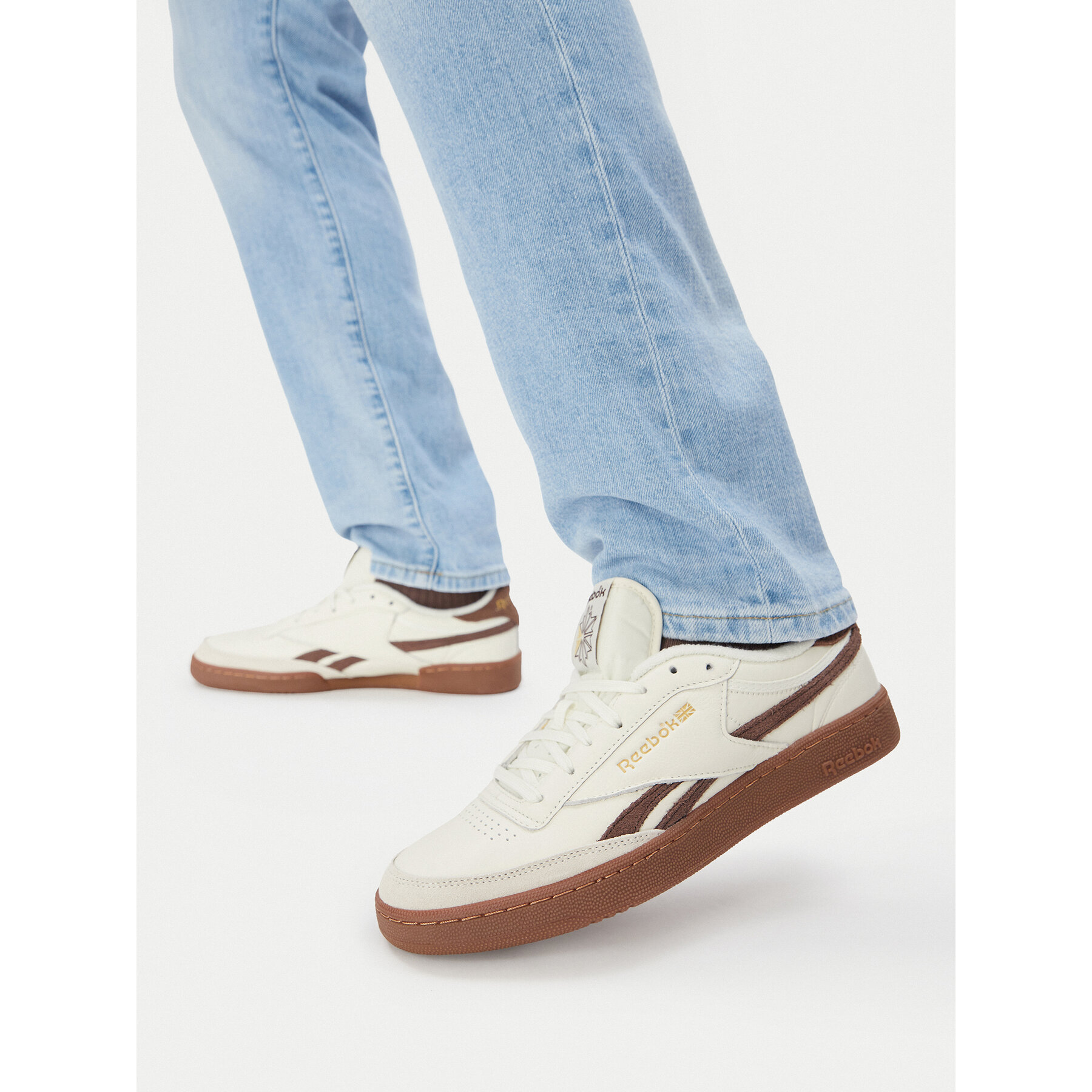 Сникърси Reebok EO-CLUB C REVENGE VINTAGE 100278993 Кремав