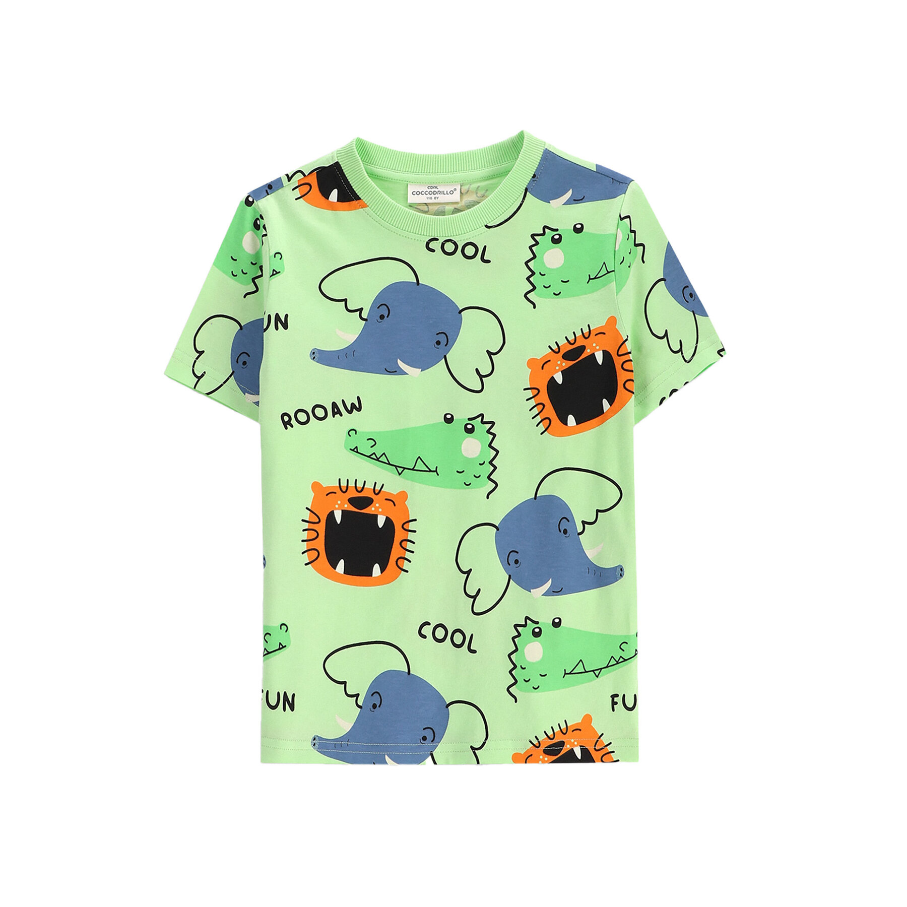 Coccodrillo T-Shirt WC5143208VBD Πράσινο Regular Fit