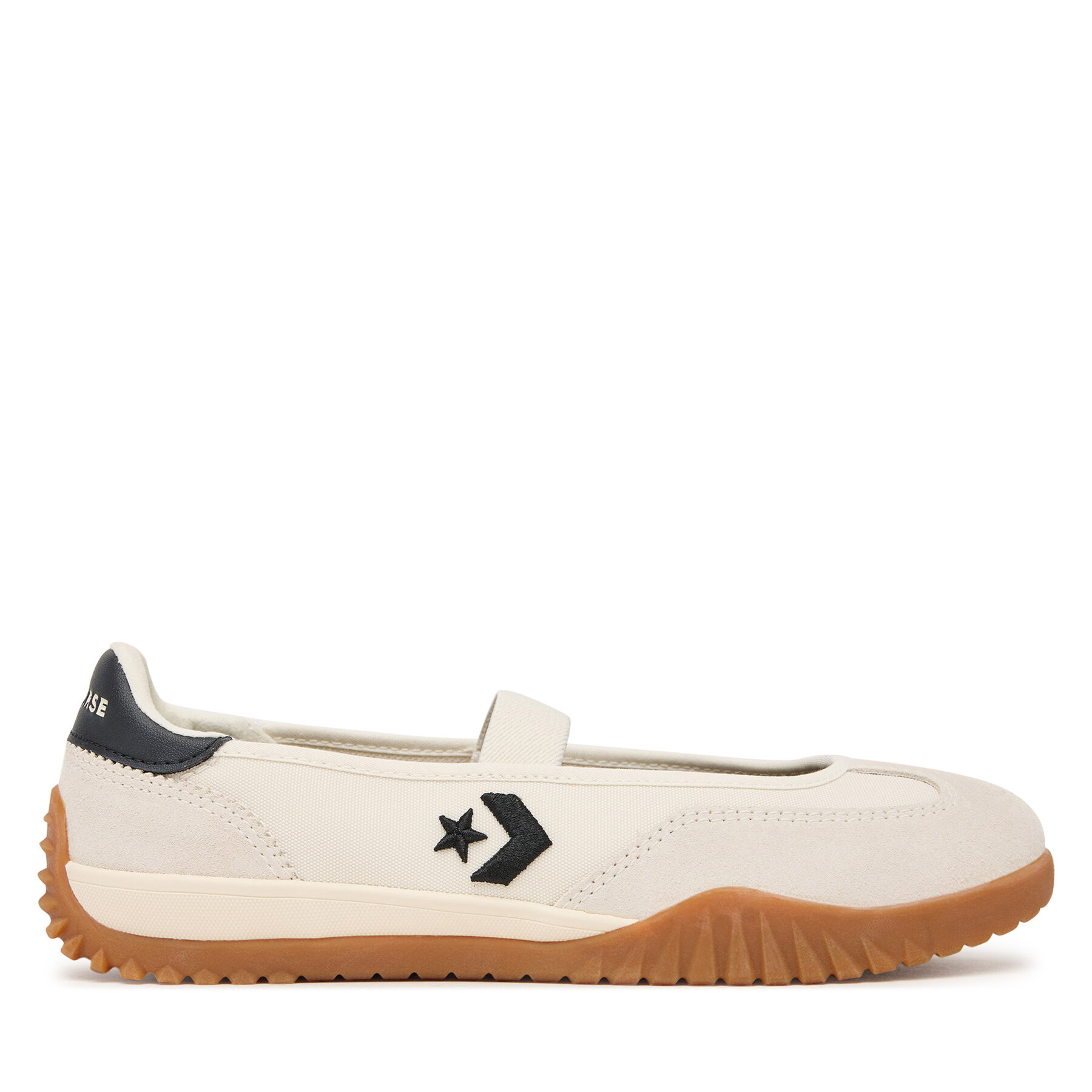 Balerina Converse Run Star Trainer Ballet Flat A16250C Ekru