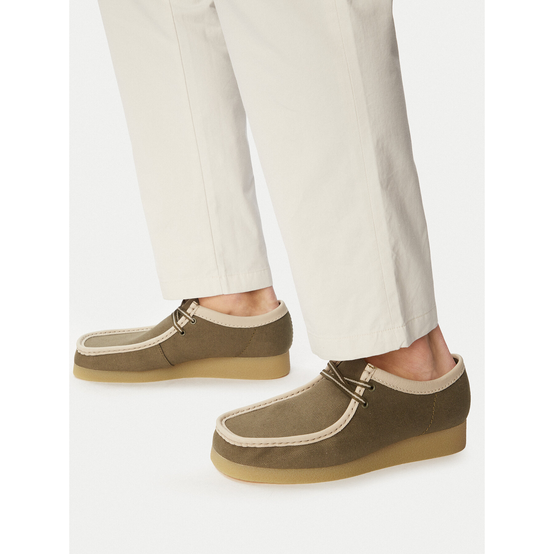 Pantofi Clarks Wallabee EVO 26186172 Verde