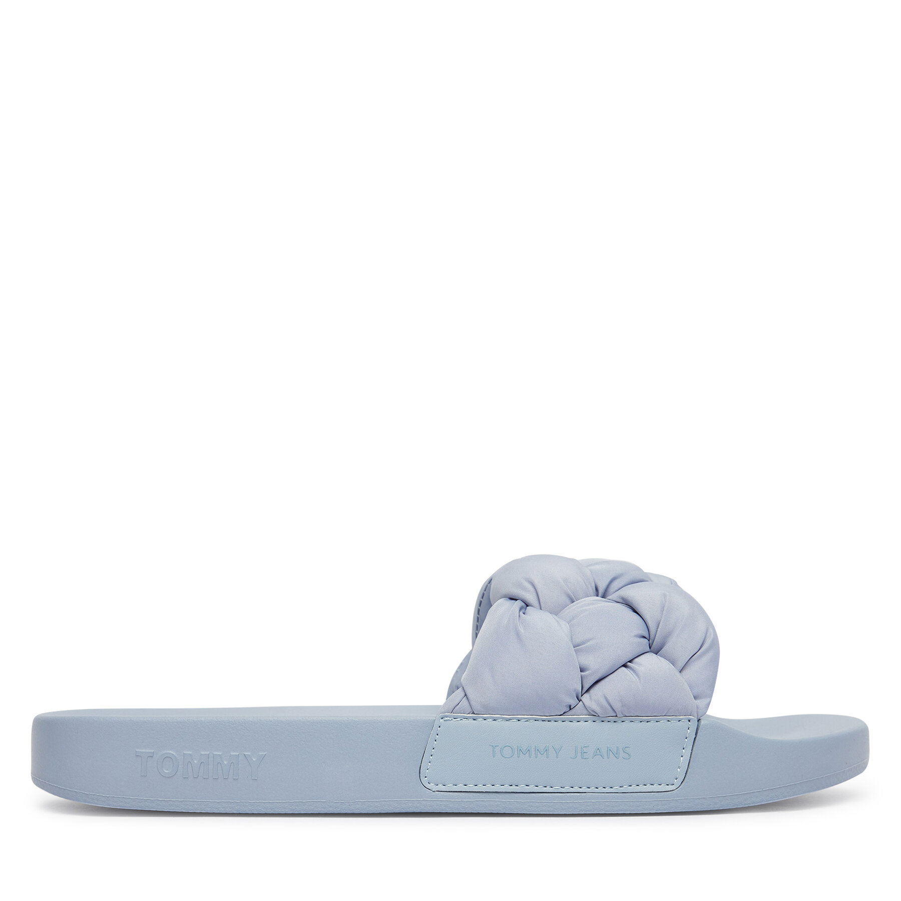 Šľapky Tommy Jeans Tjw Braided Slides EN0EN02975 Modrá