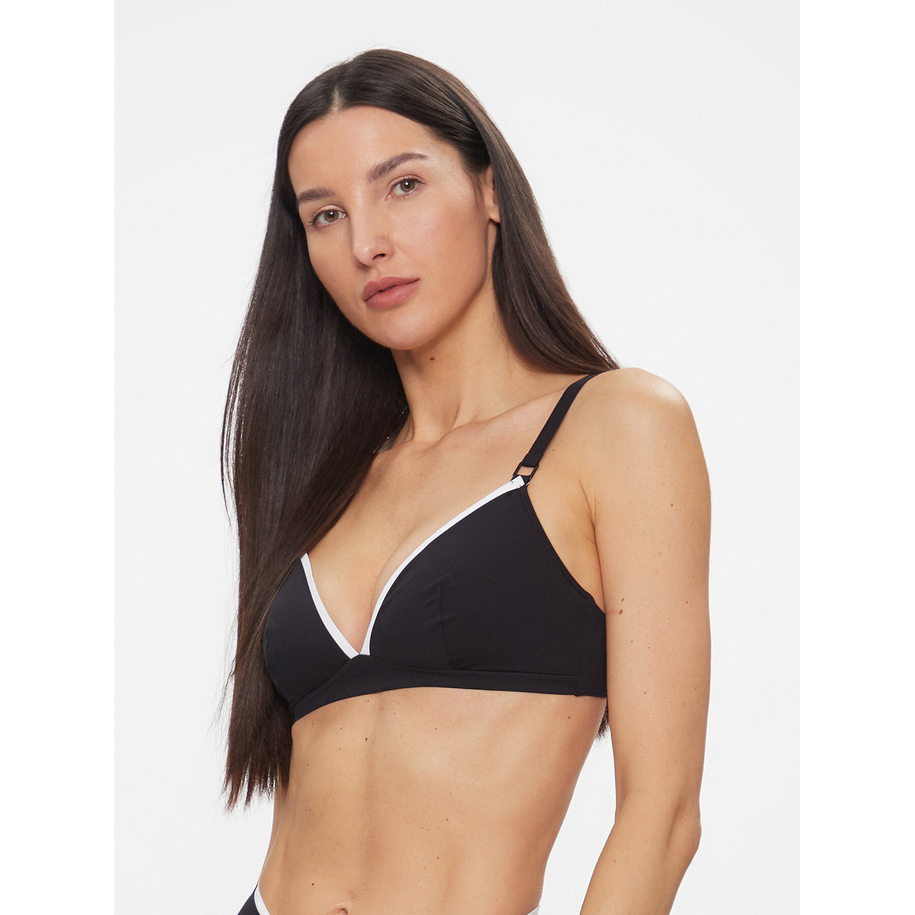 Chantelle Bikini-Oberteil Authentic C12IQF Schwarz
