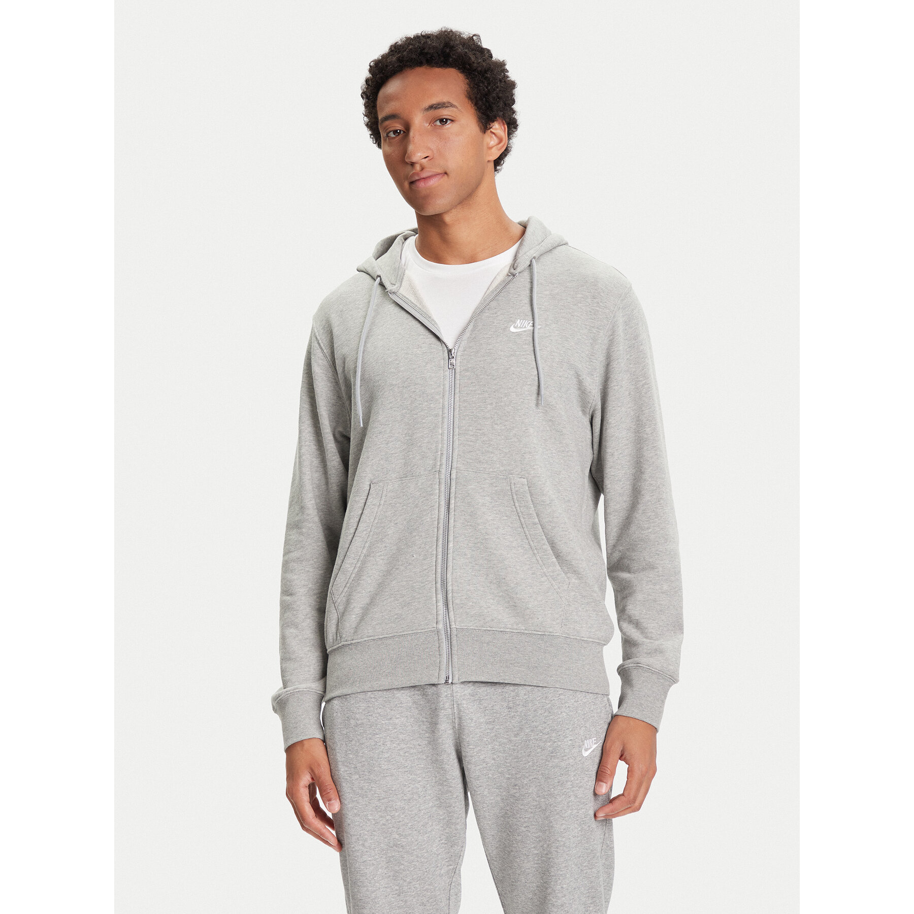 Nike Sweatshirt Club FN3884 Grau Regular Fit