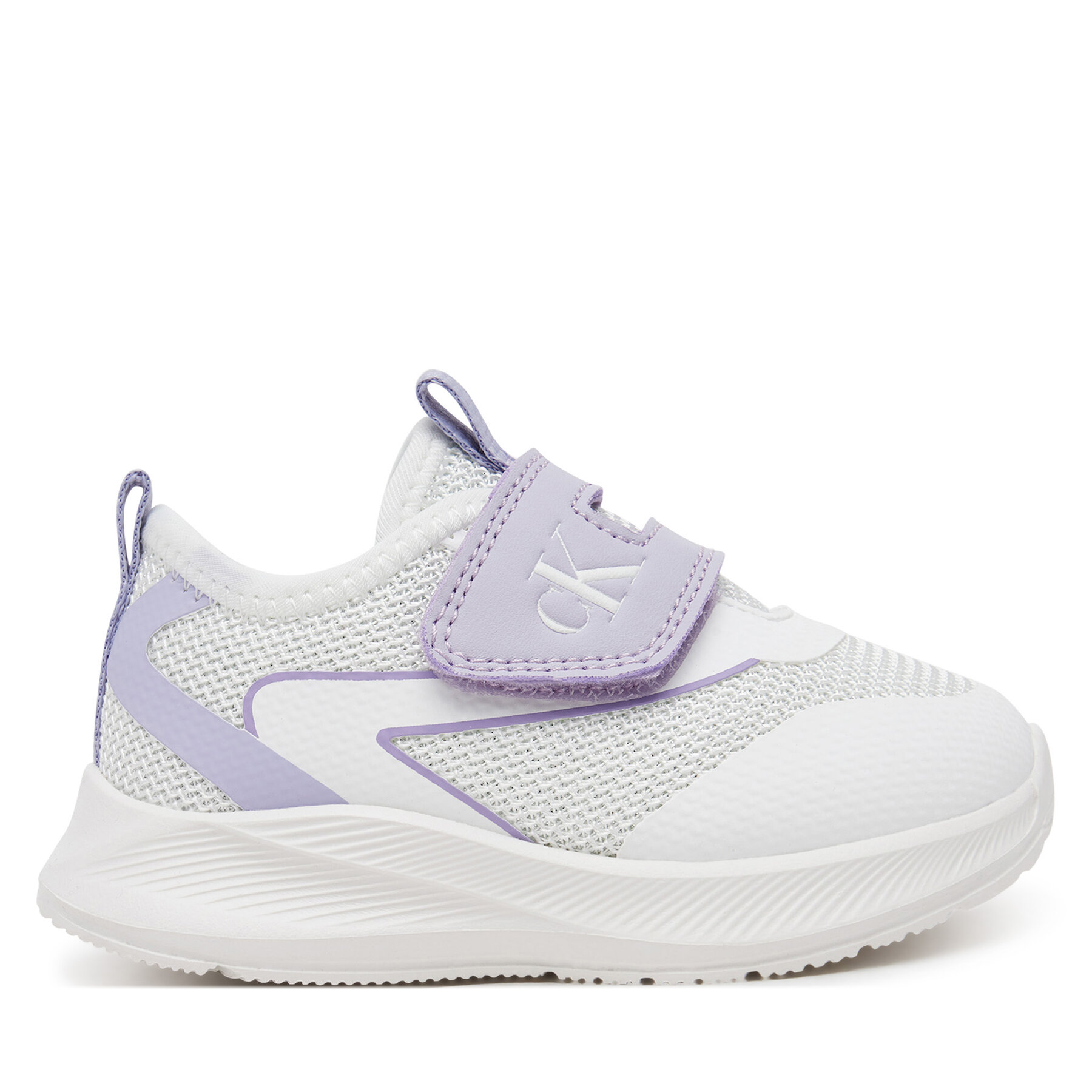 Sneakers Calvin Klein Jeans Low Cut Velcro 1A9-82026-1697X M Bianco