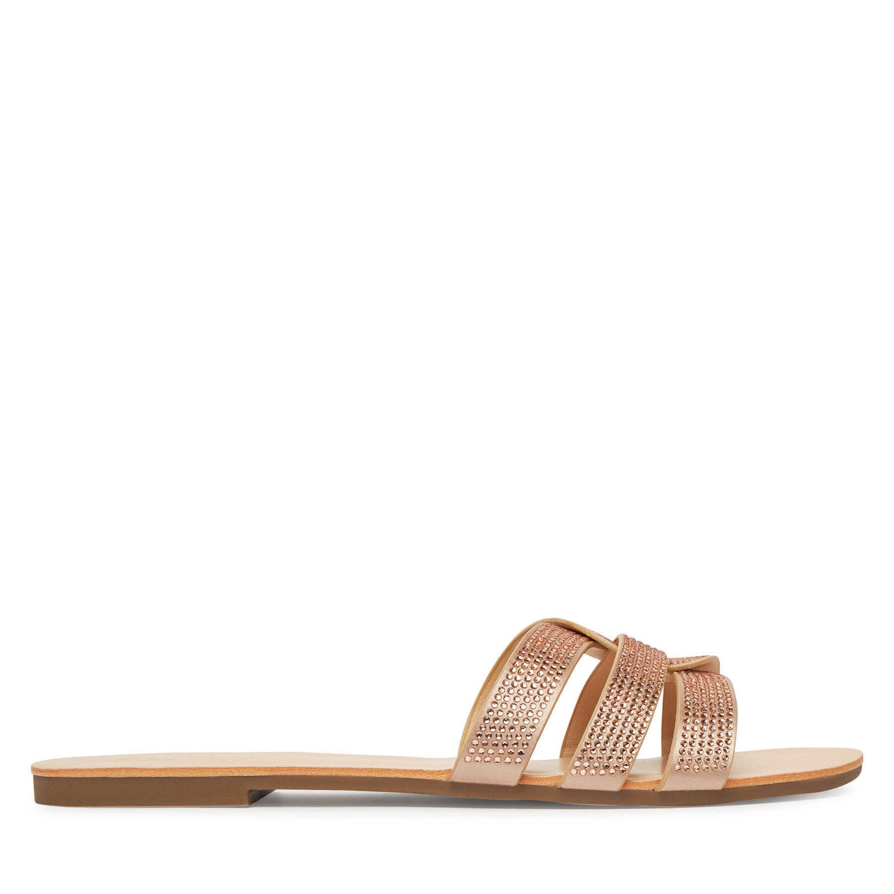 Šľapky ONLY Shoes 15340950 Ružové zlato