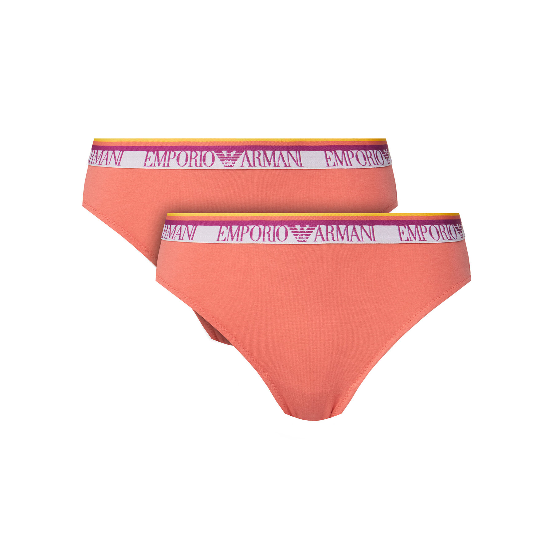 Emporio Armani Underwear Fazonos bugyi szett EW000403 AF10883 M4008 Rózsaszín