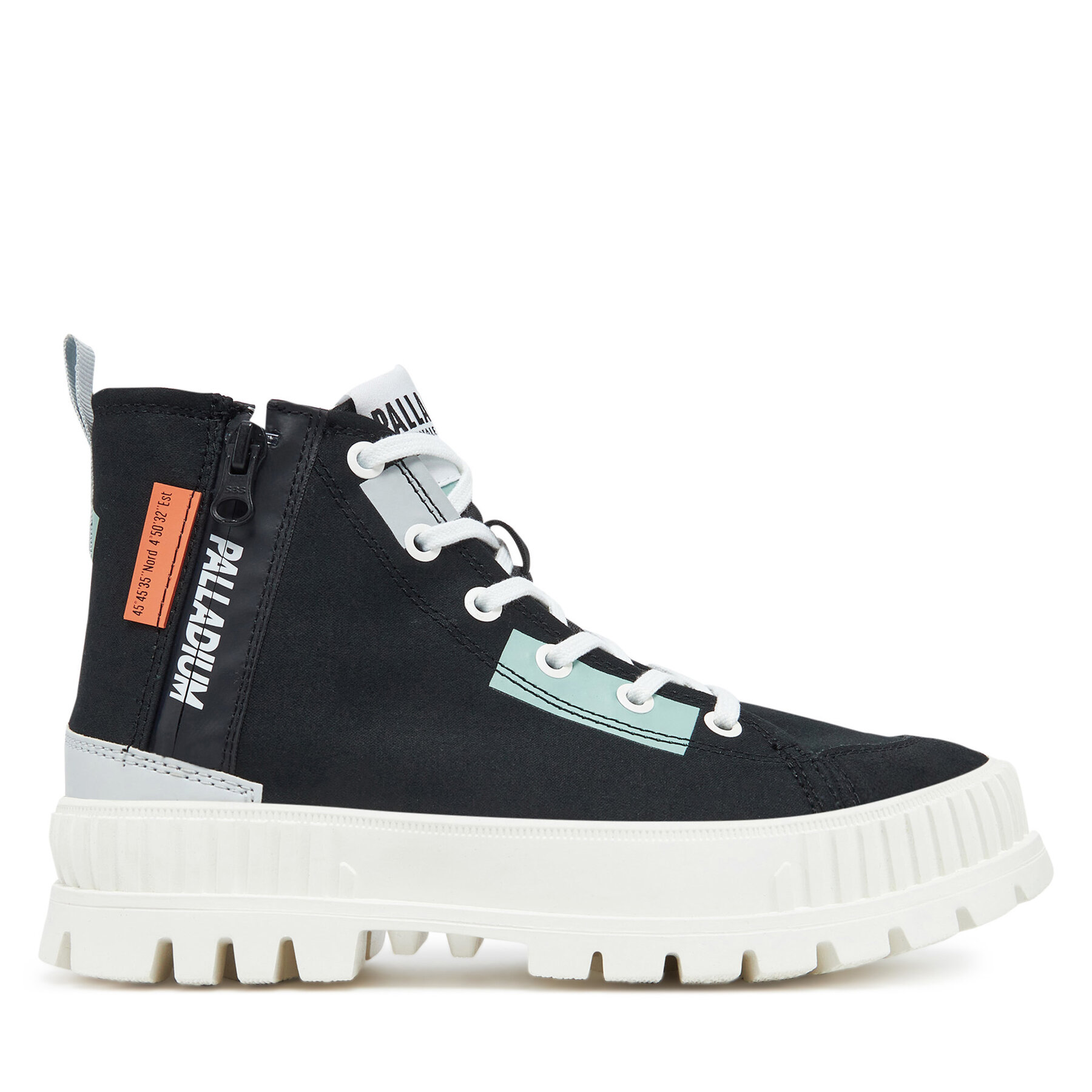 Dámske Sneakersy Palladium, Rozmer: 36, Čierna, Pallashock Backzip 2 94469-008-M