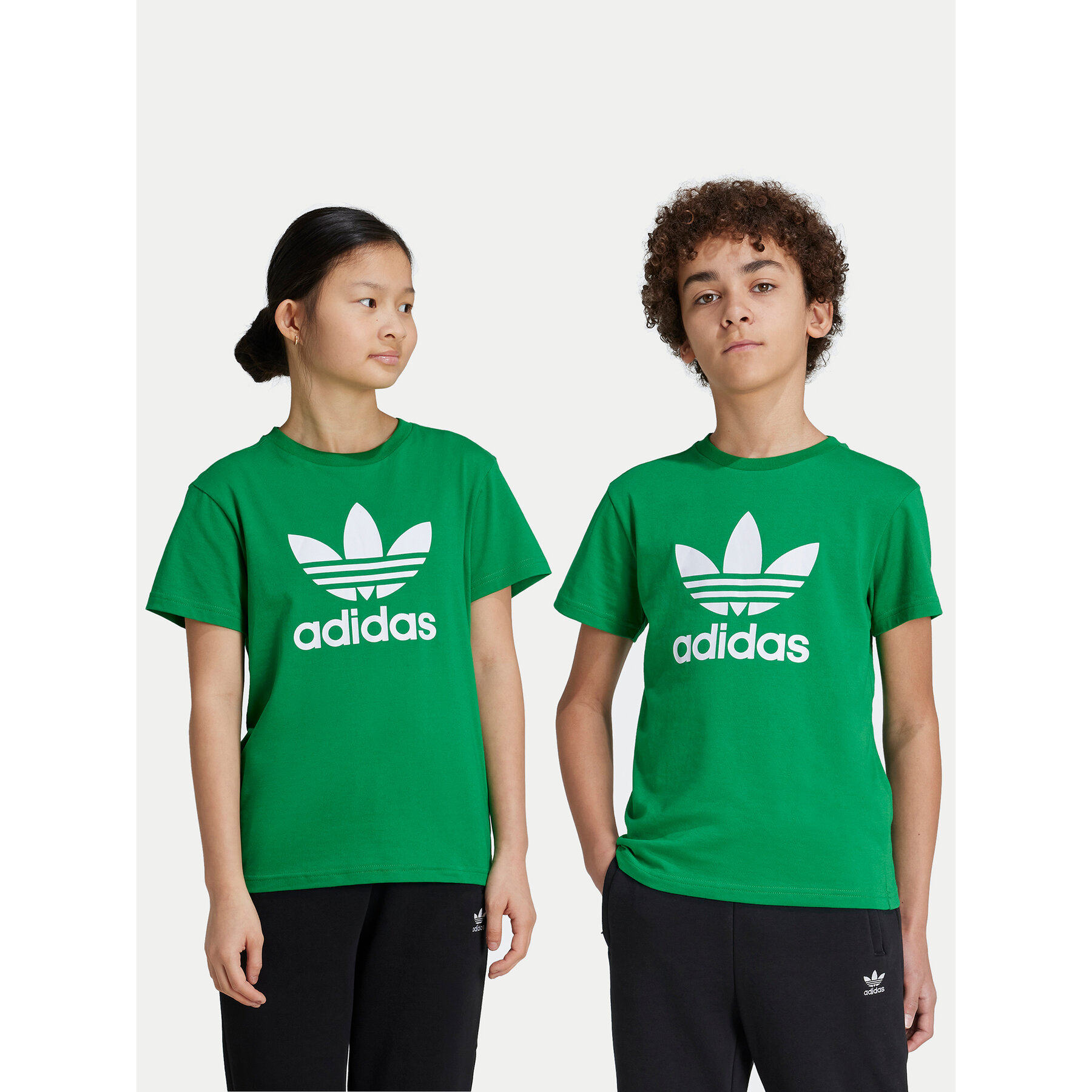 adidas T-Shirt Trefoil IY4003 Πράσινο Regular Fit