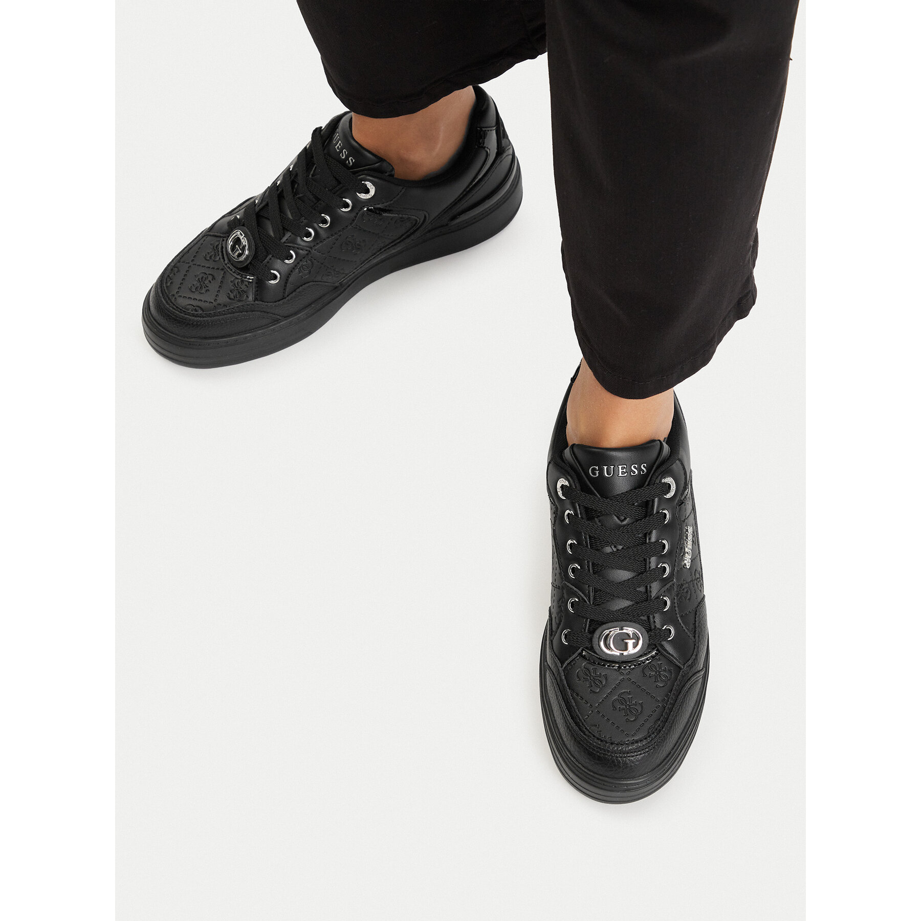 Tenisice Guess FLFBRO FAL12 Crna