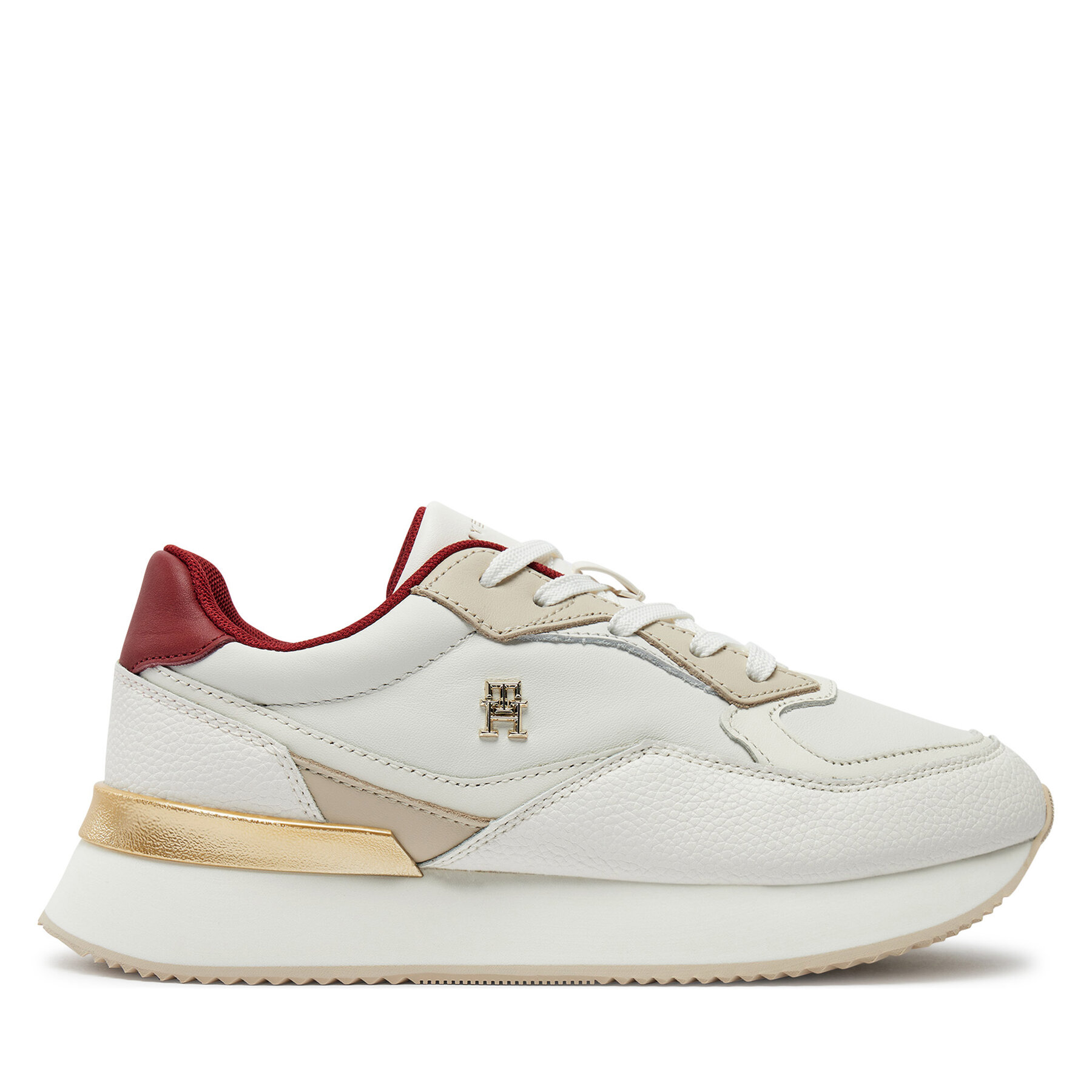 Zapatillas Tommy Hilfiger Chic Chunky Runner FW0FW08203 Écru