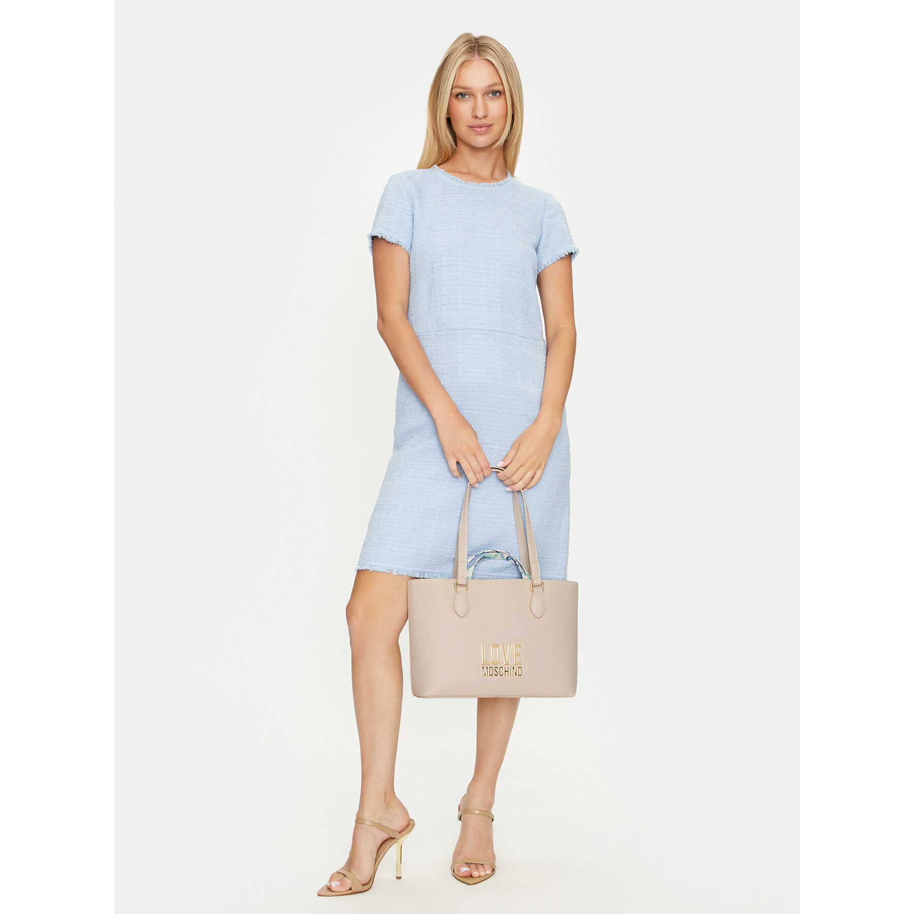 Borsetta LOVE MOSCHINO JC4210PP1ILQ111A Écru