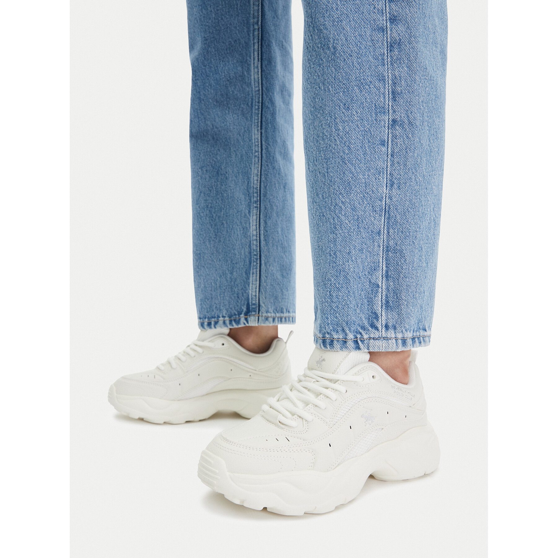 Sneakers Beverly Hills Polo Club CEO-V12-1099 Alb
