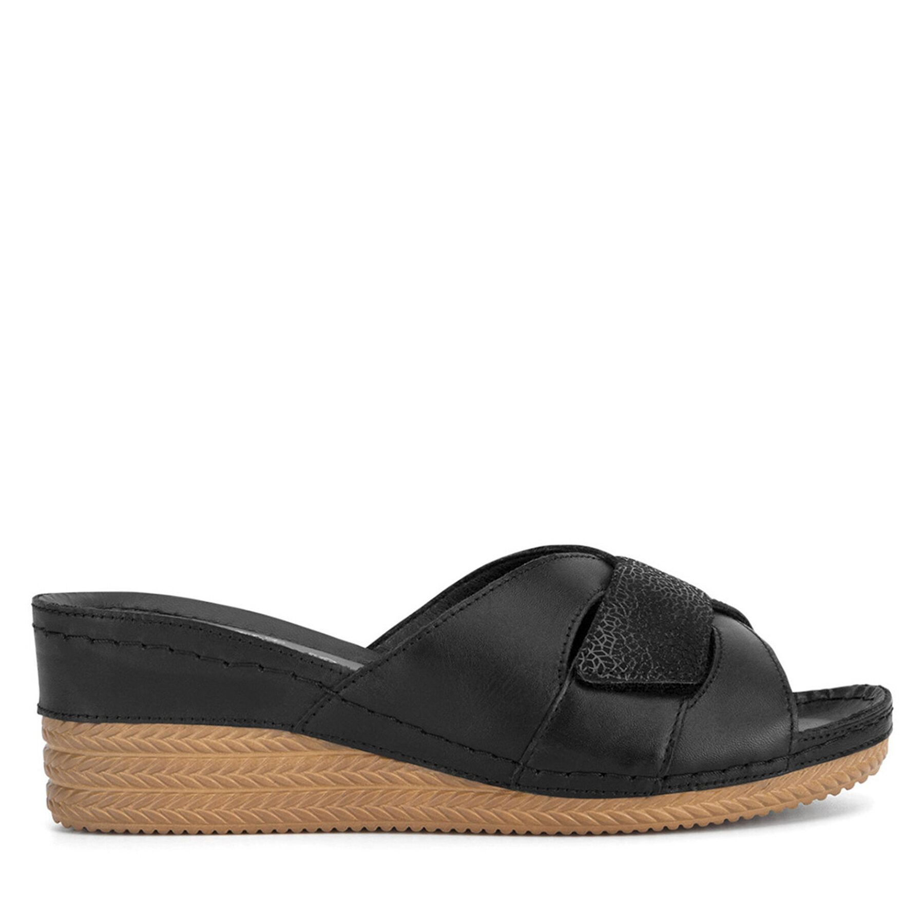 Šľapky Go Soft ARC-2309-07 Čierna