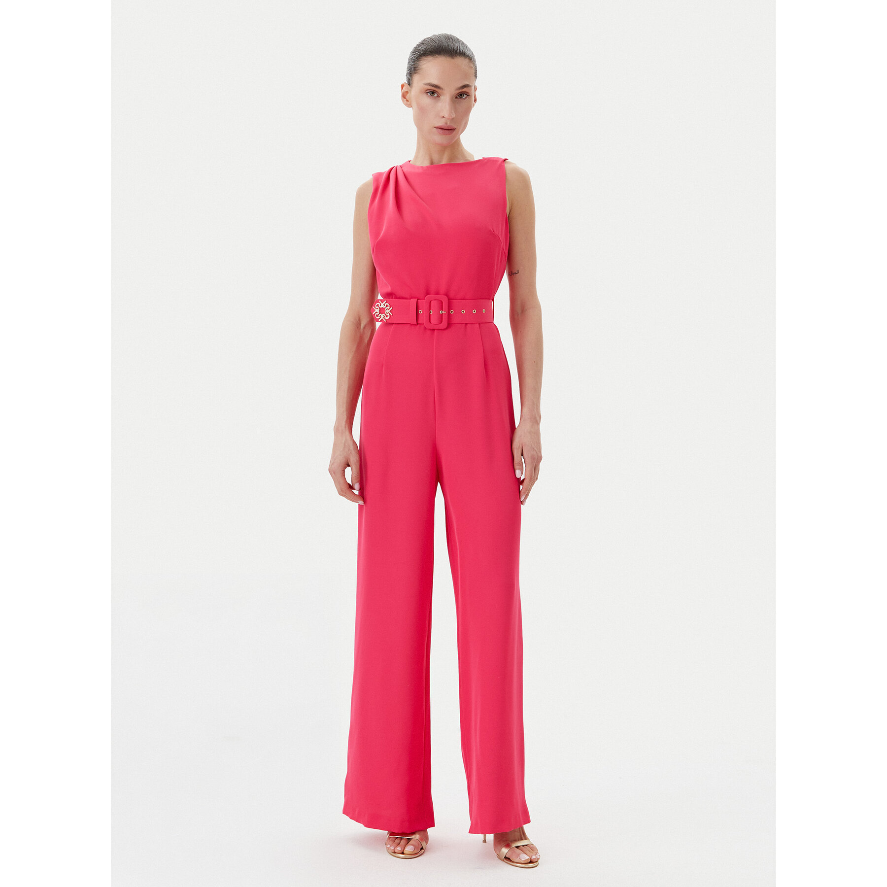 Rinascimento Jumpsuit CFC0123796003 Rosa Regular Fit