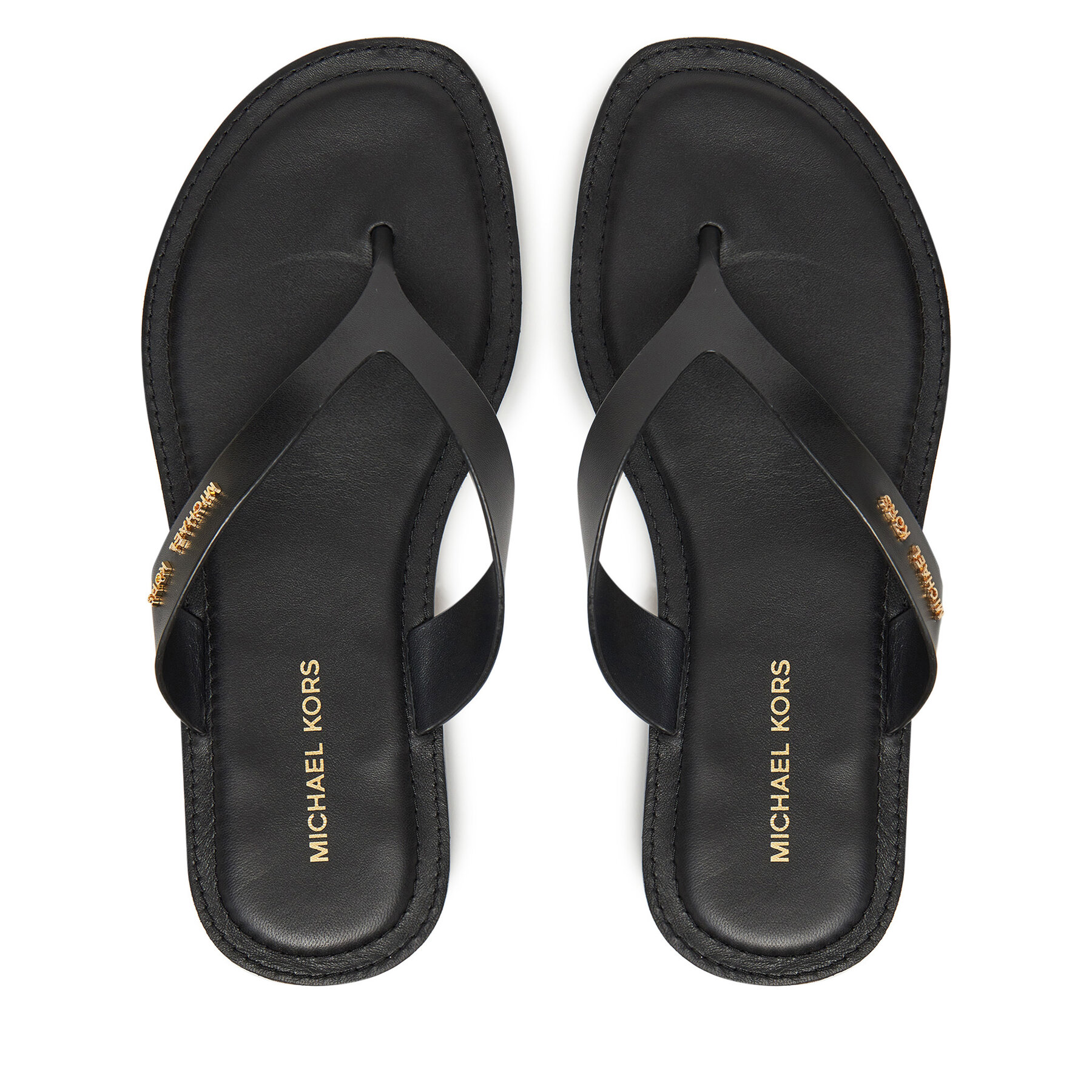 Flip flop MICHAEL Michael Kors Koko 40S5KOFA1L Negru