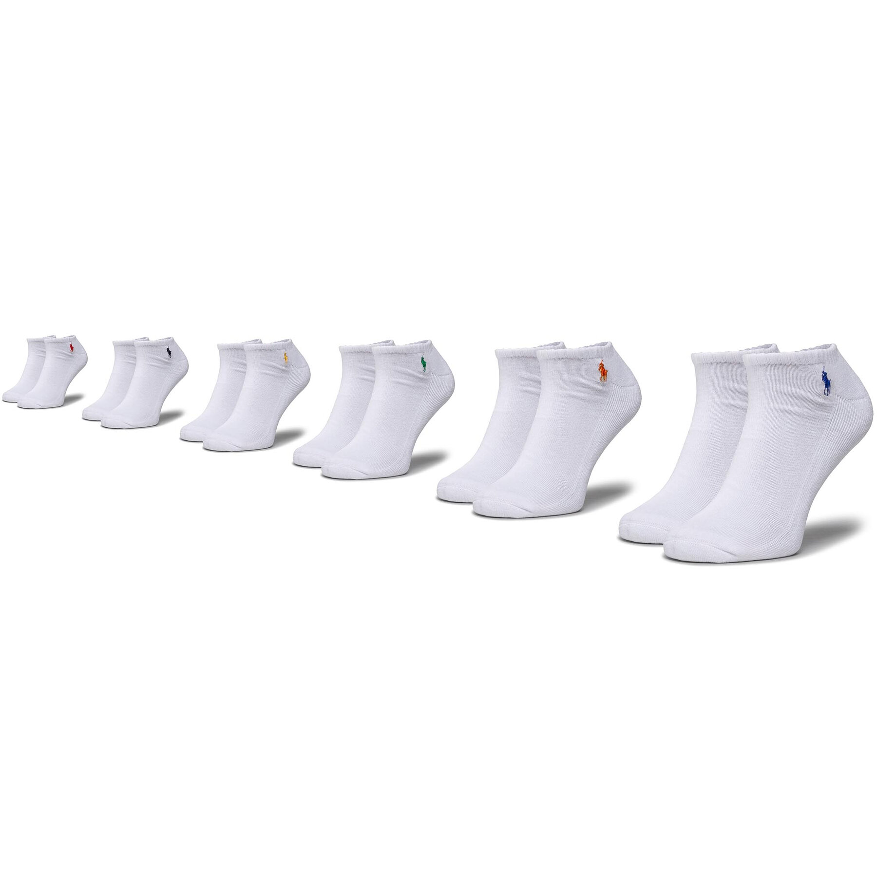 Krátke ponožky Polo Ralph Lauren 449799739002 r.OS Biela