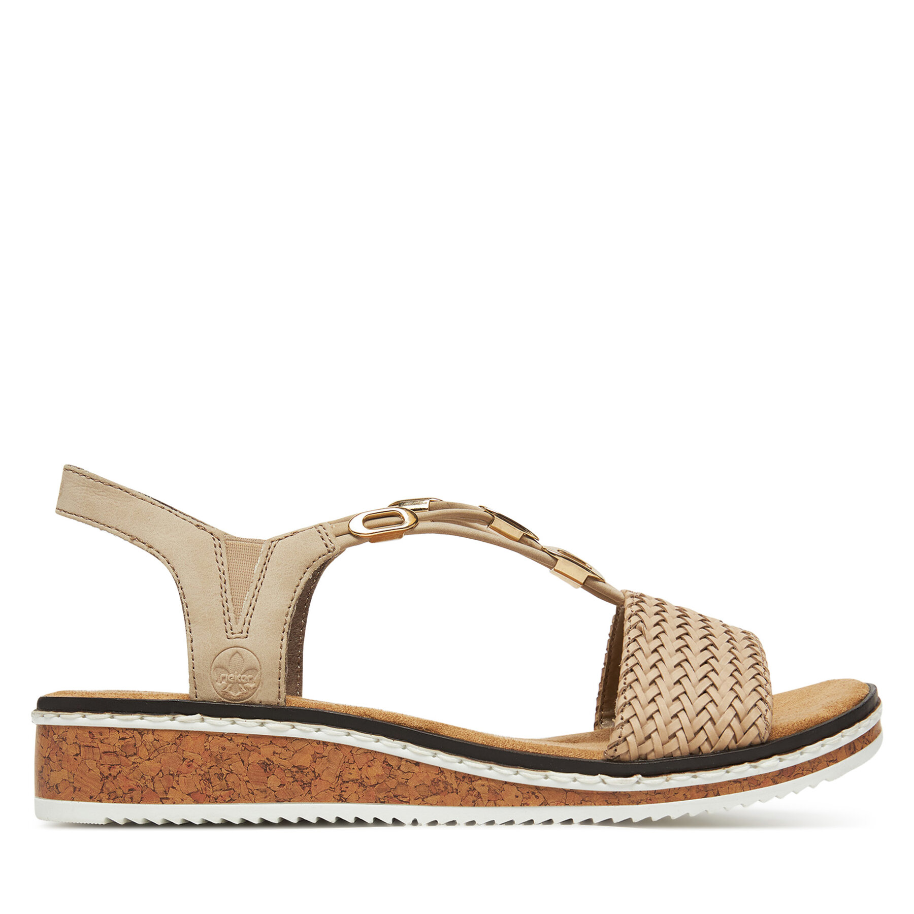Sandale Rieker V3662-62 Bej