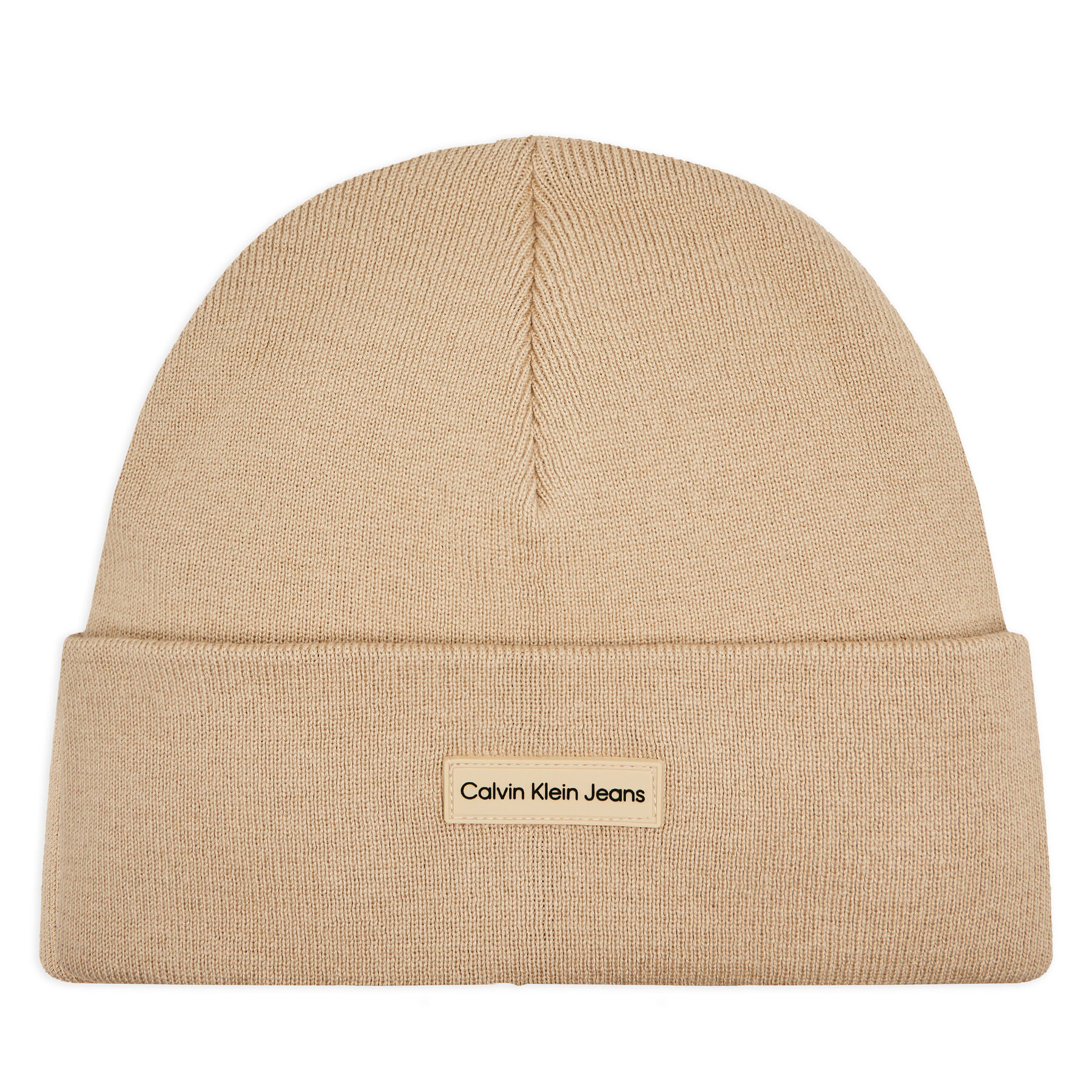 Căciulă Calvin Klein Jeans Inst Patch Beanie K50K512142 Bej