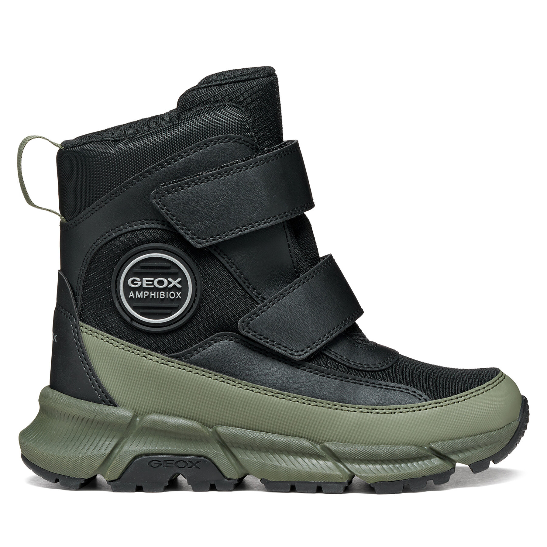 Gležnjarji Geox J Flexyper Plus Boy B Abx J66LCG 0FU54 C0033 M Temno zelena