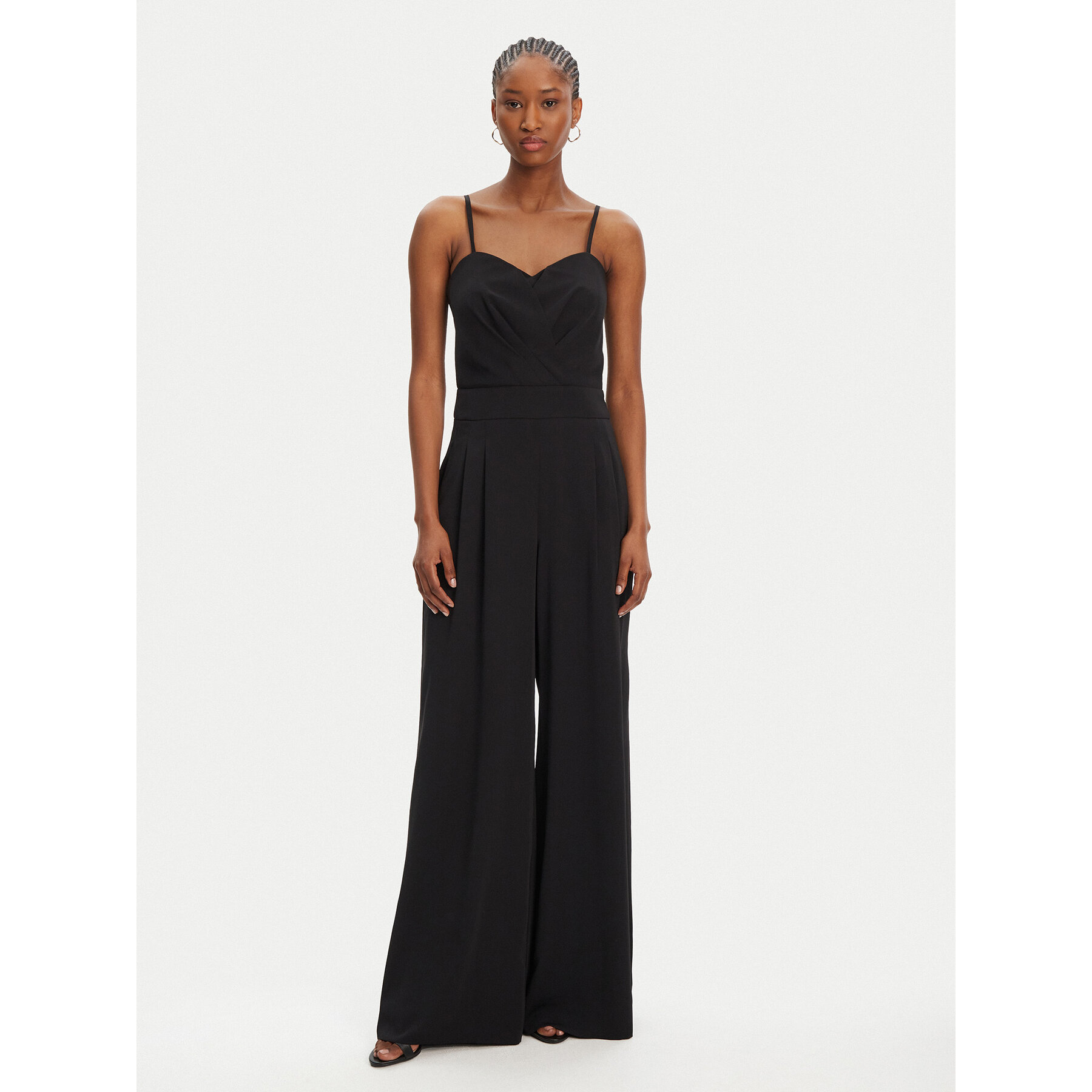 ACCESS FASHION Jumpsuit 53-5508-145 Schwarz Slim Fit