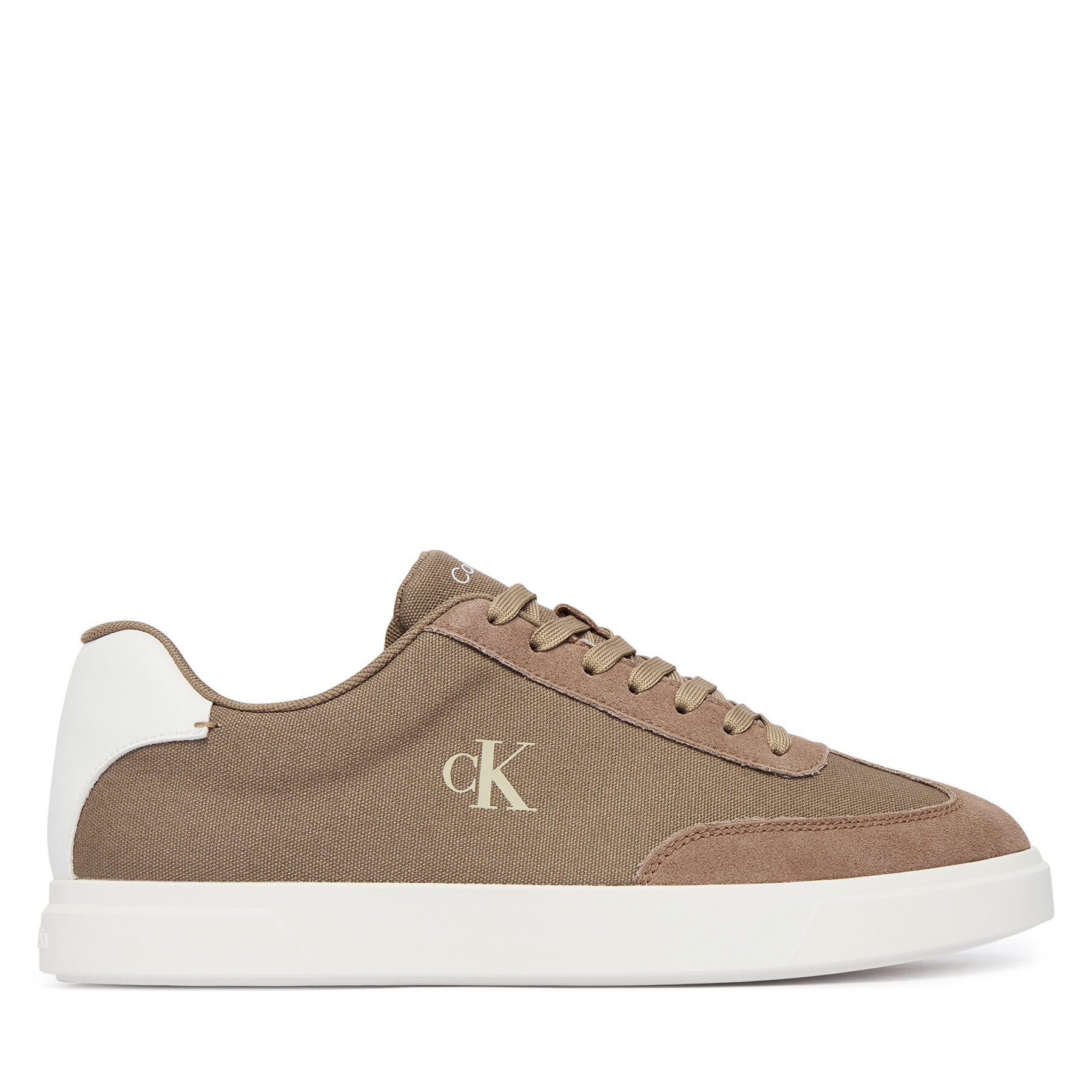 Sneakersy Calvin Klein Low Prof Cupsole Cv HM0HM02236 Hnedá