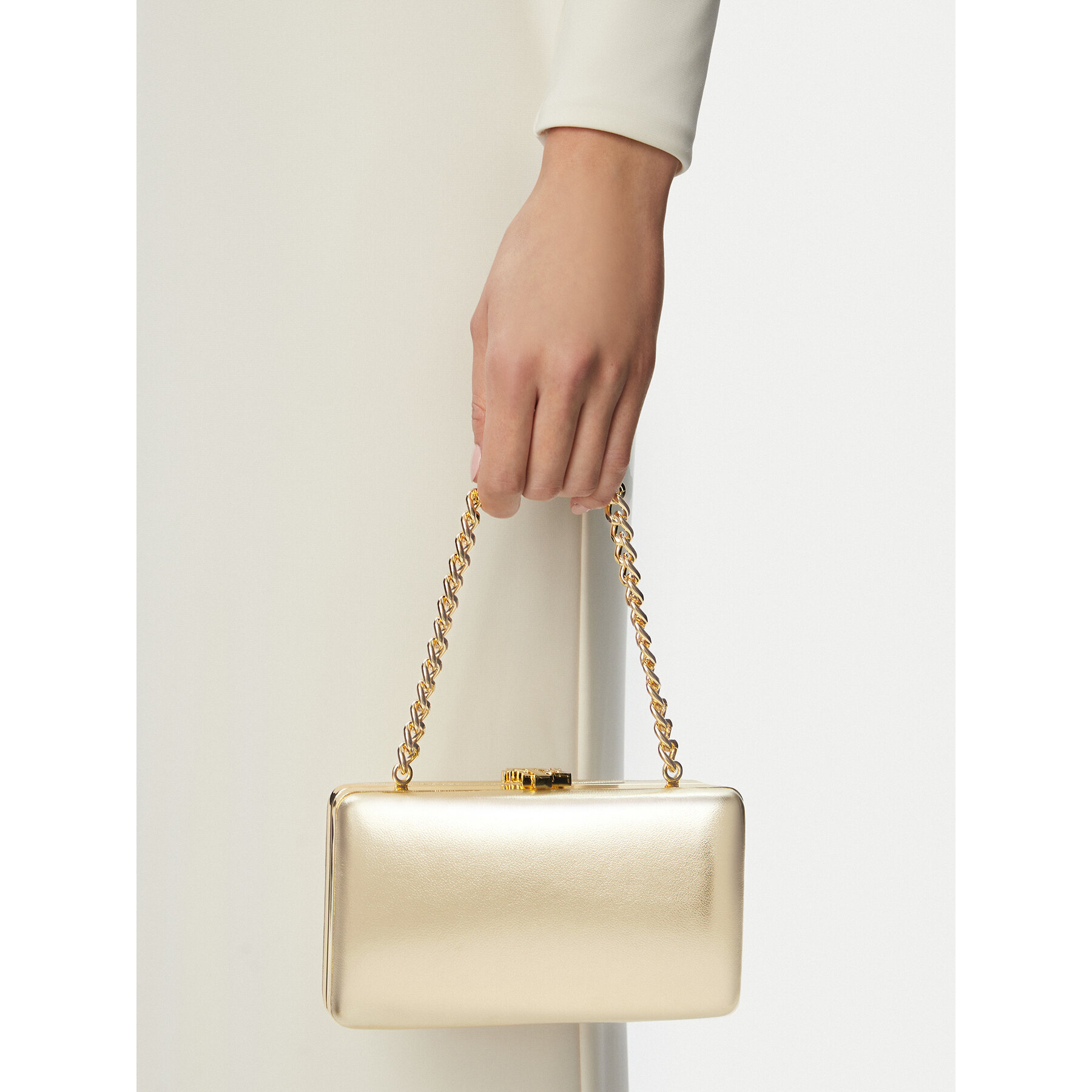 Torbica LAUREN RALPH LAUREN 431P15648001 Zlatna