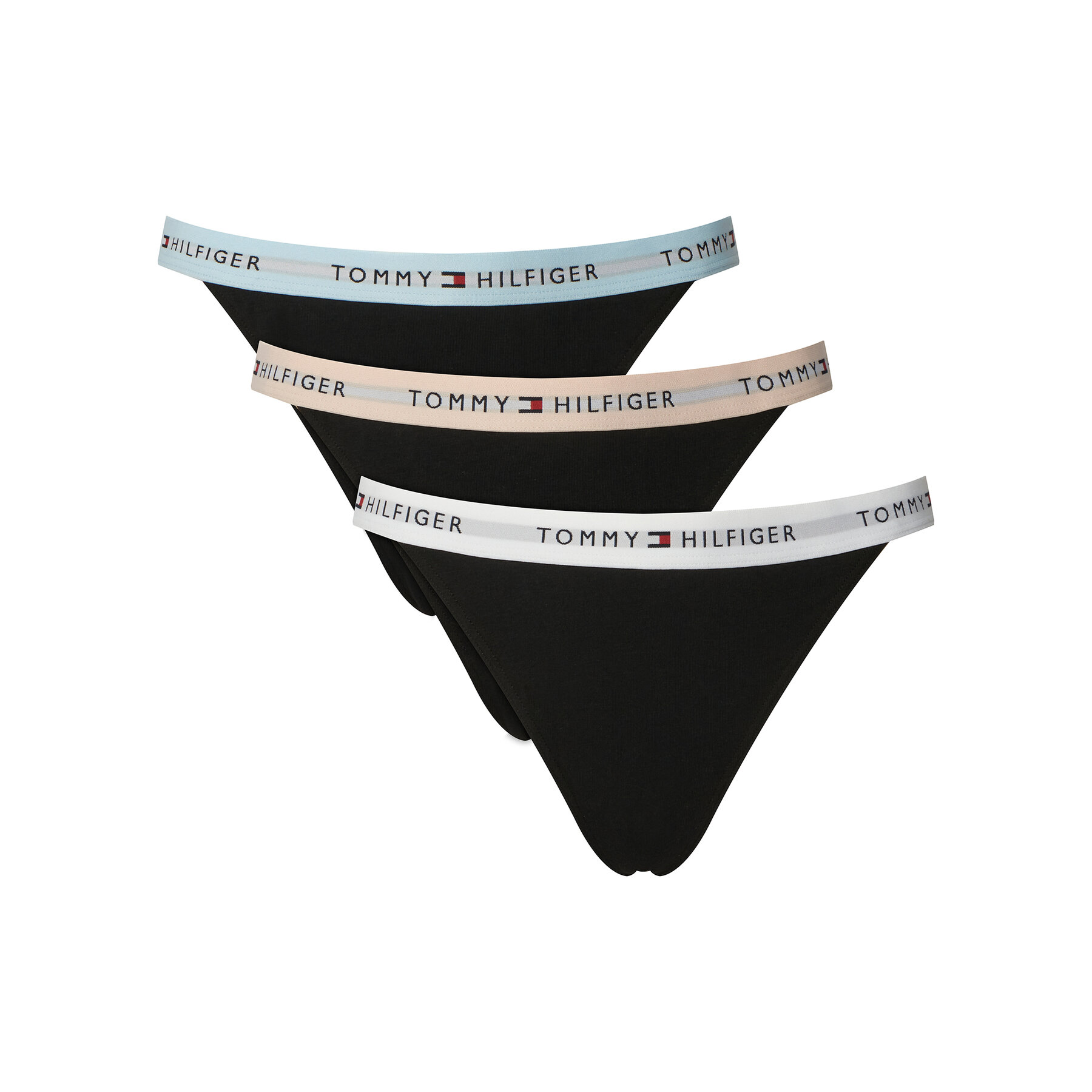 Tommy Hilfiger Tanga szett UW0UW06518 Fekete