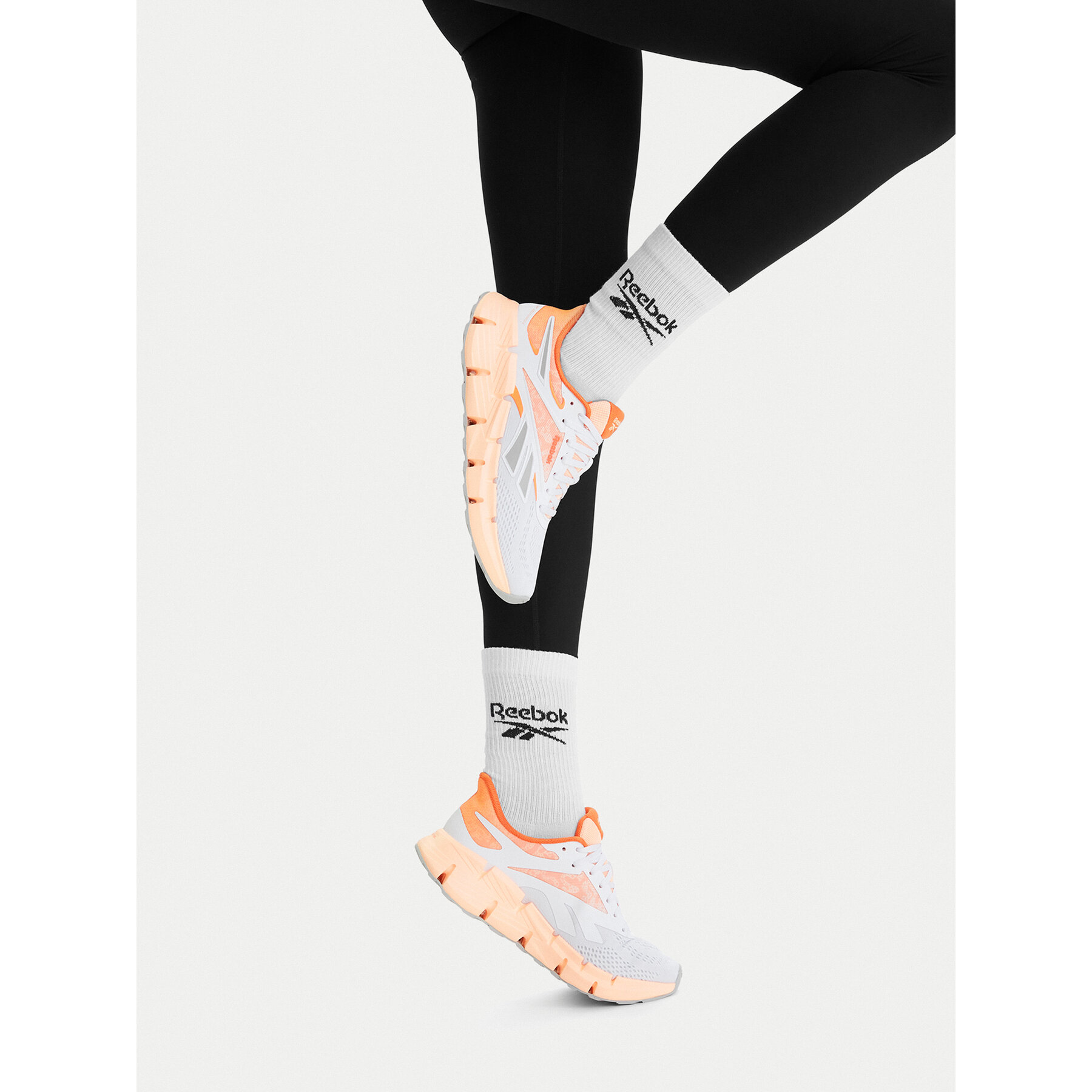 Tenisice za trčanje Reebok EO-ZIG DYNAMICA 6 100244512 Bijela