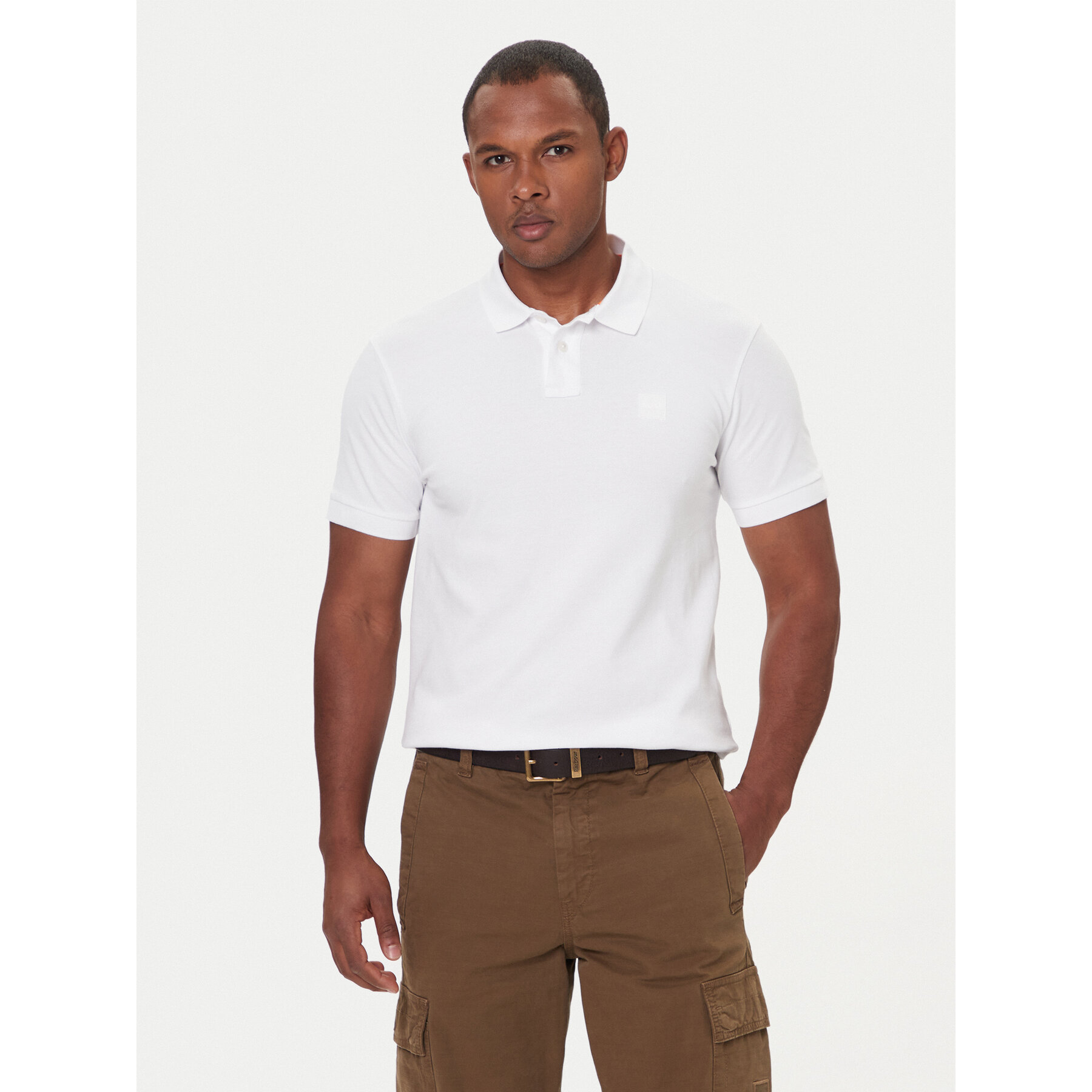 Boss Polo Passenger 50507803 Bijela Slim Fit