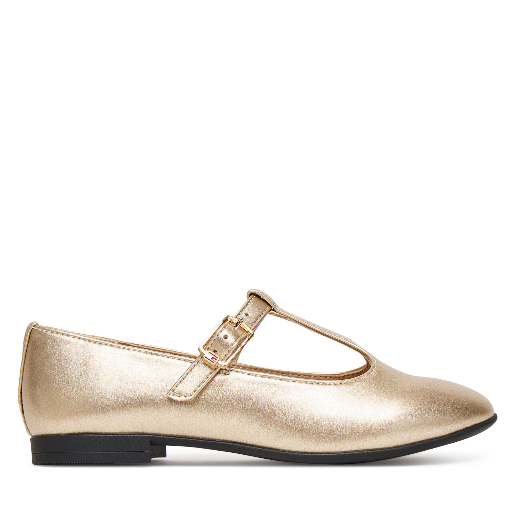 Baleríny Tommy Hilfiger T3A3-34001-1372 S Zlatá