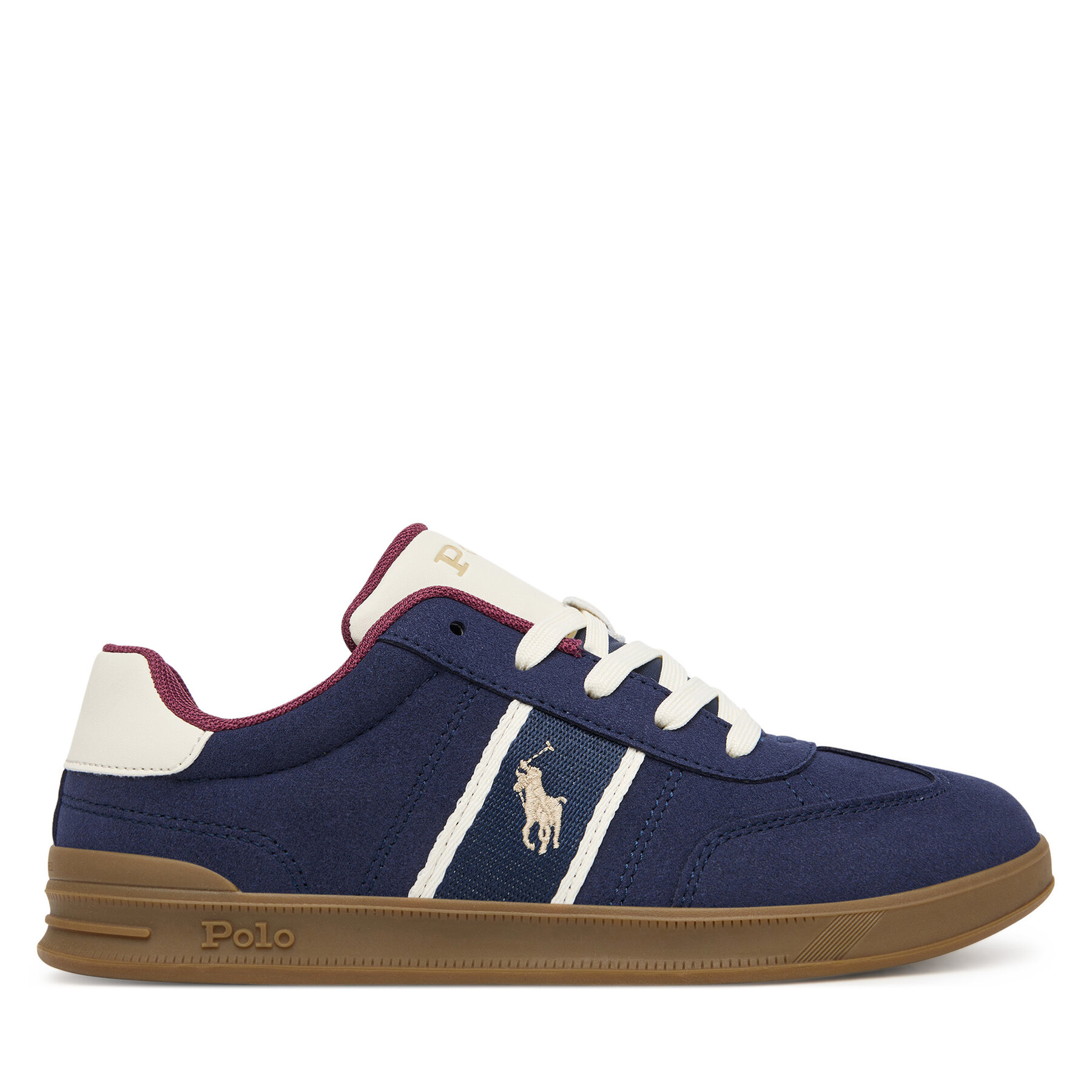 Сникърси Polo Ralph Lauren Heritage Court III T-Toe RL03353411 Тъмносин