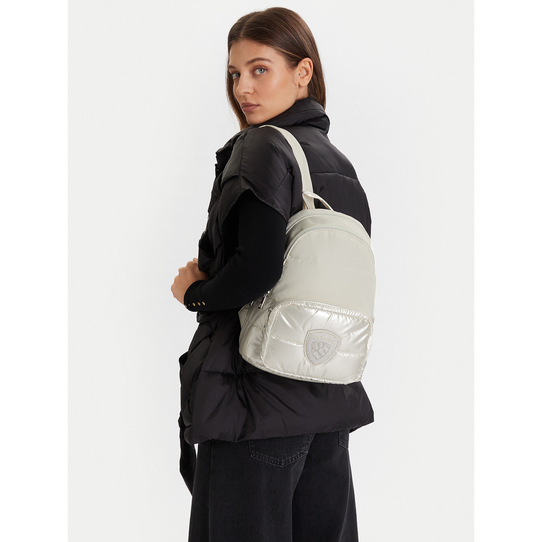 Σακίδιο Blauer Wave04 F5WAVE04/PAD Εκρού