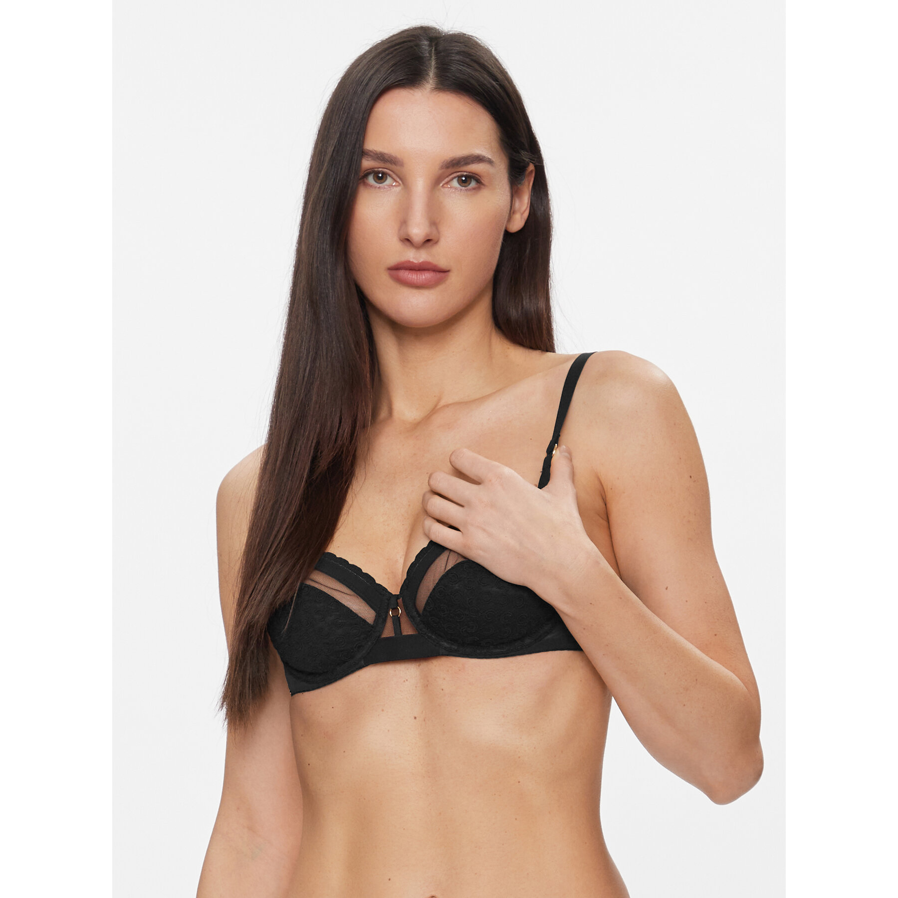 Chantelle Reggiseno con ferretto Monogram C11ZM0 Nero
