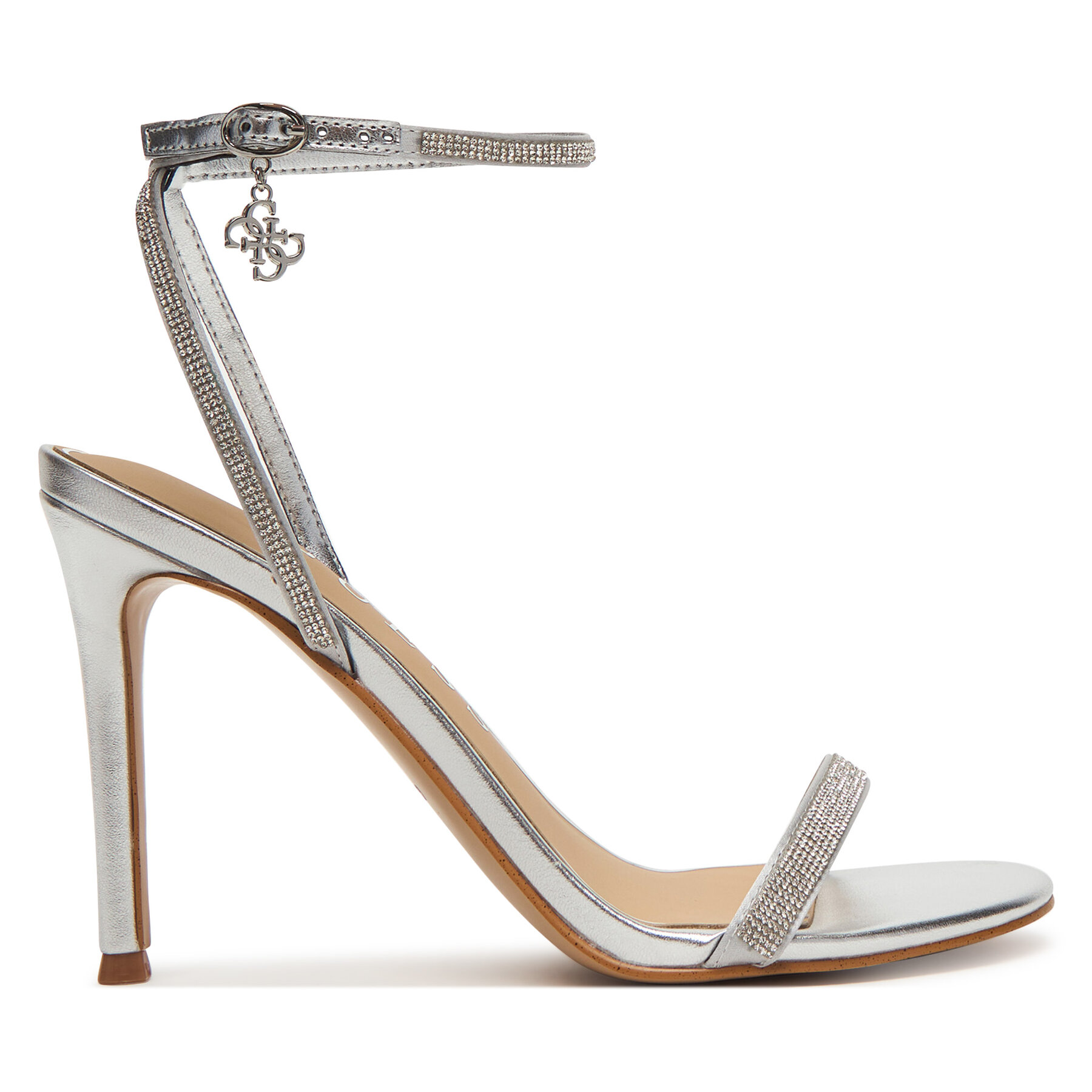 Sandale Guess FLJCHR SAT03 Argintiu