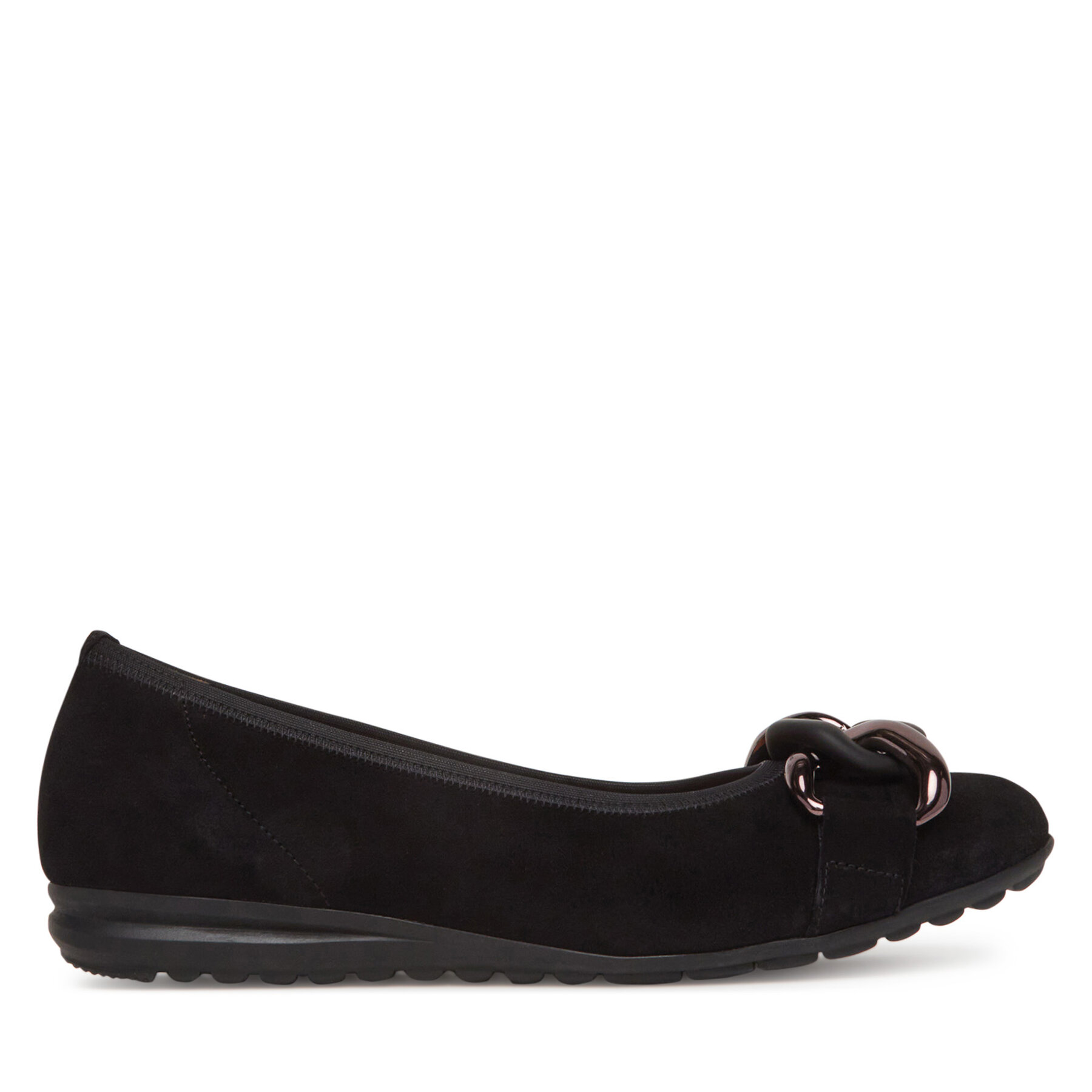 Donna Ballerine Gabor, Taglia 38, Nero, 62.625.47, taglia : 38