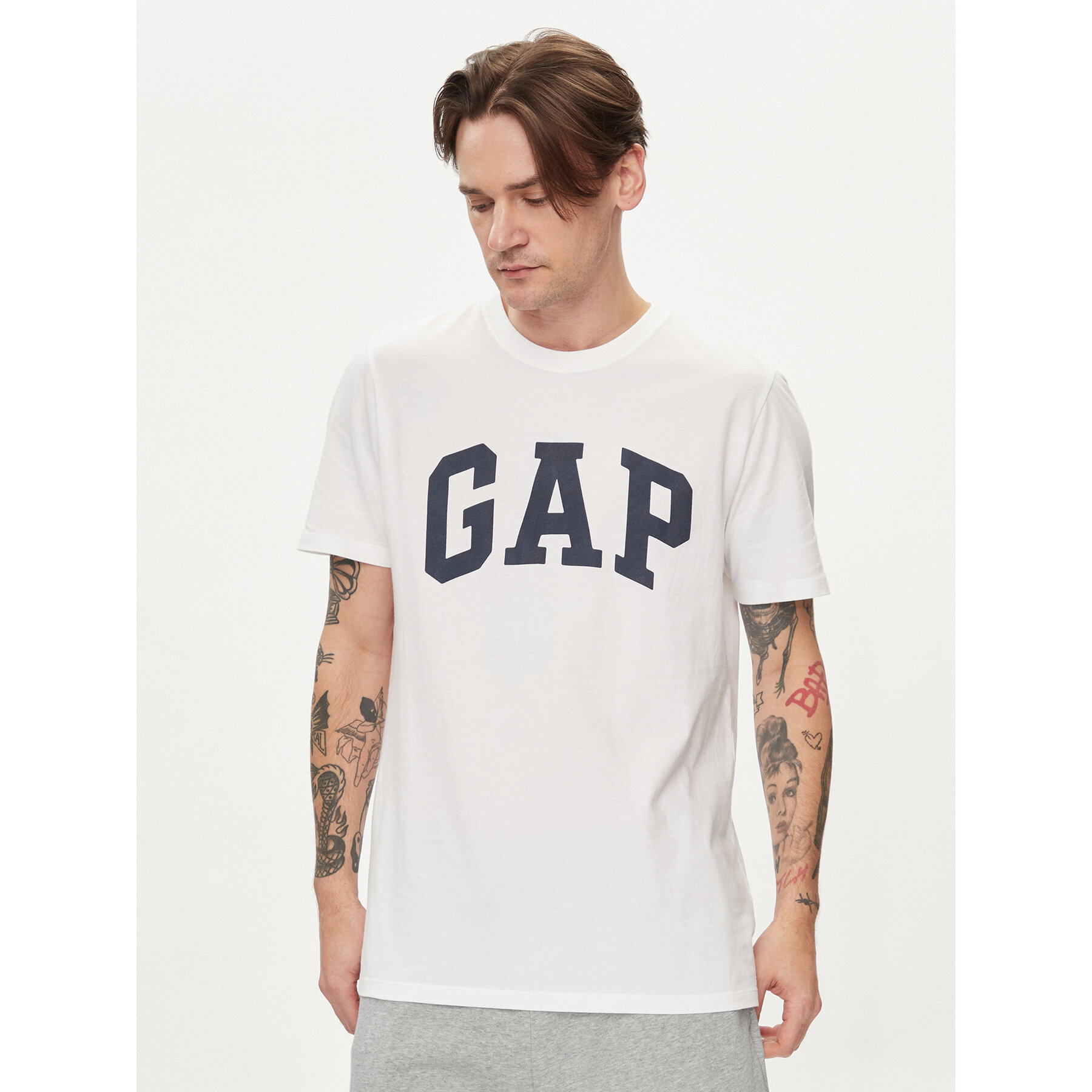 Gap T-shirt 856659-03 Bianco Regular Fit