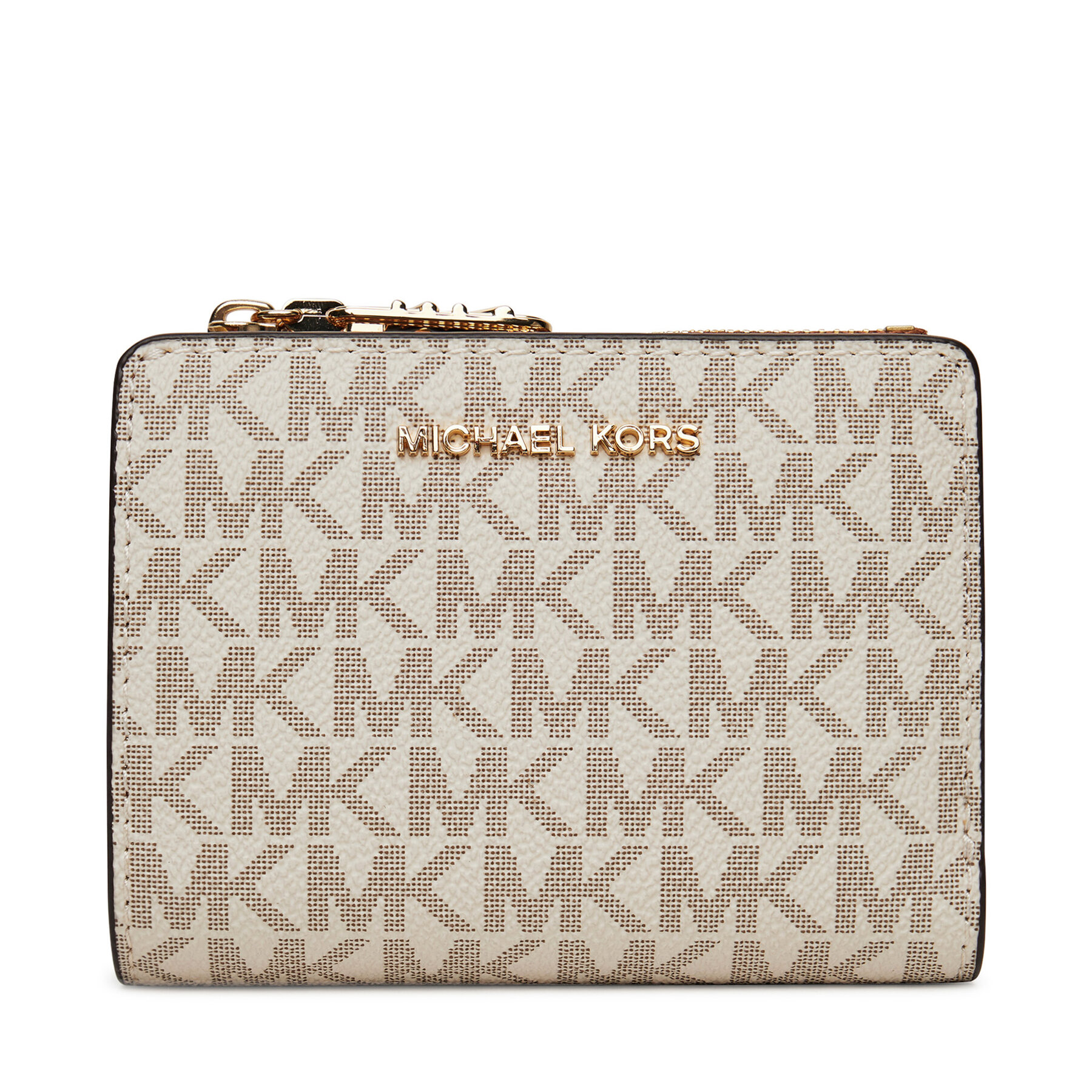 Malá dámska peňaženka MICHAEL Michael Kors 32S5G8ED7V Écru