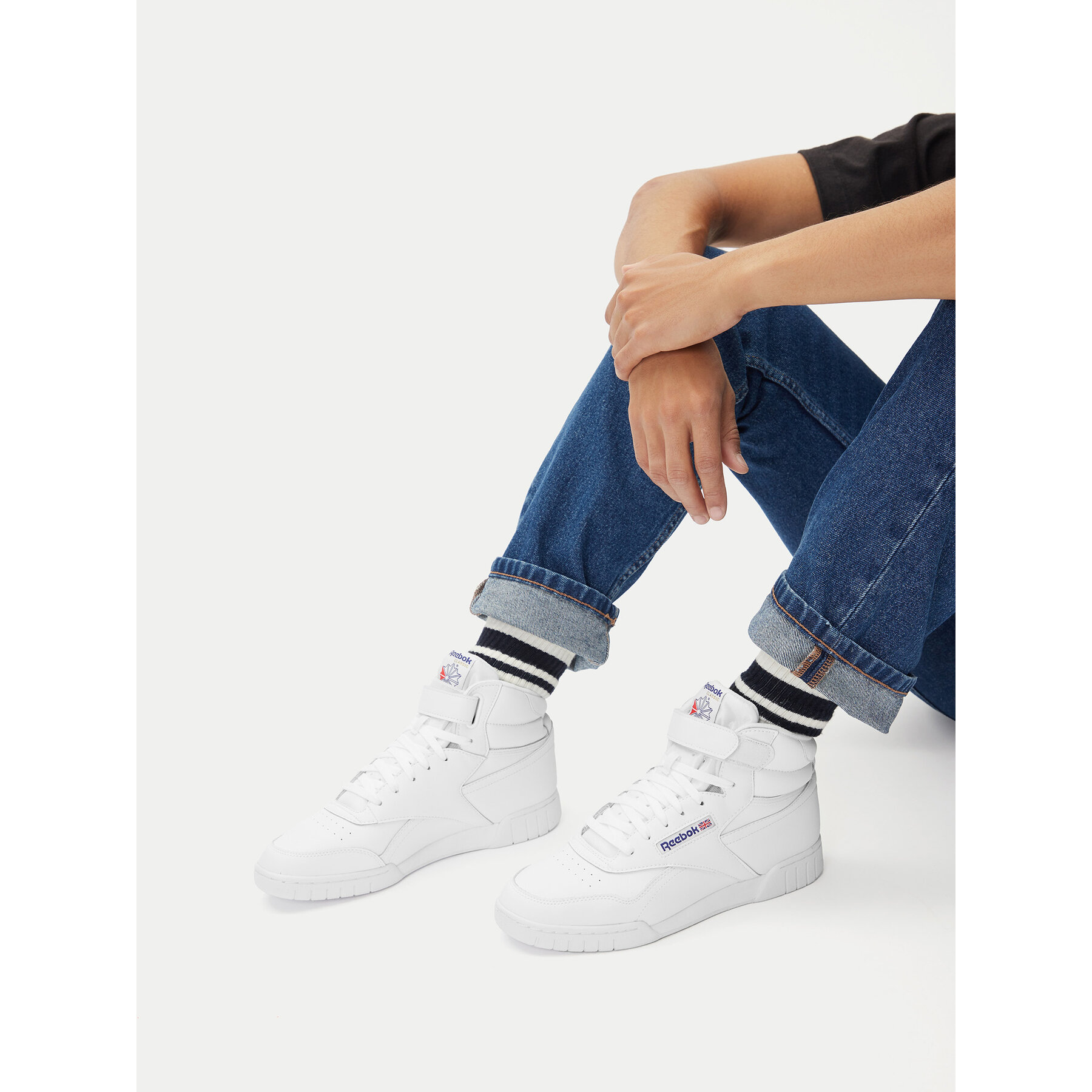 Sneakers Reebok EO-EX-O-FIT HI 100000108 Alb