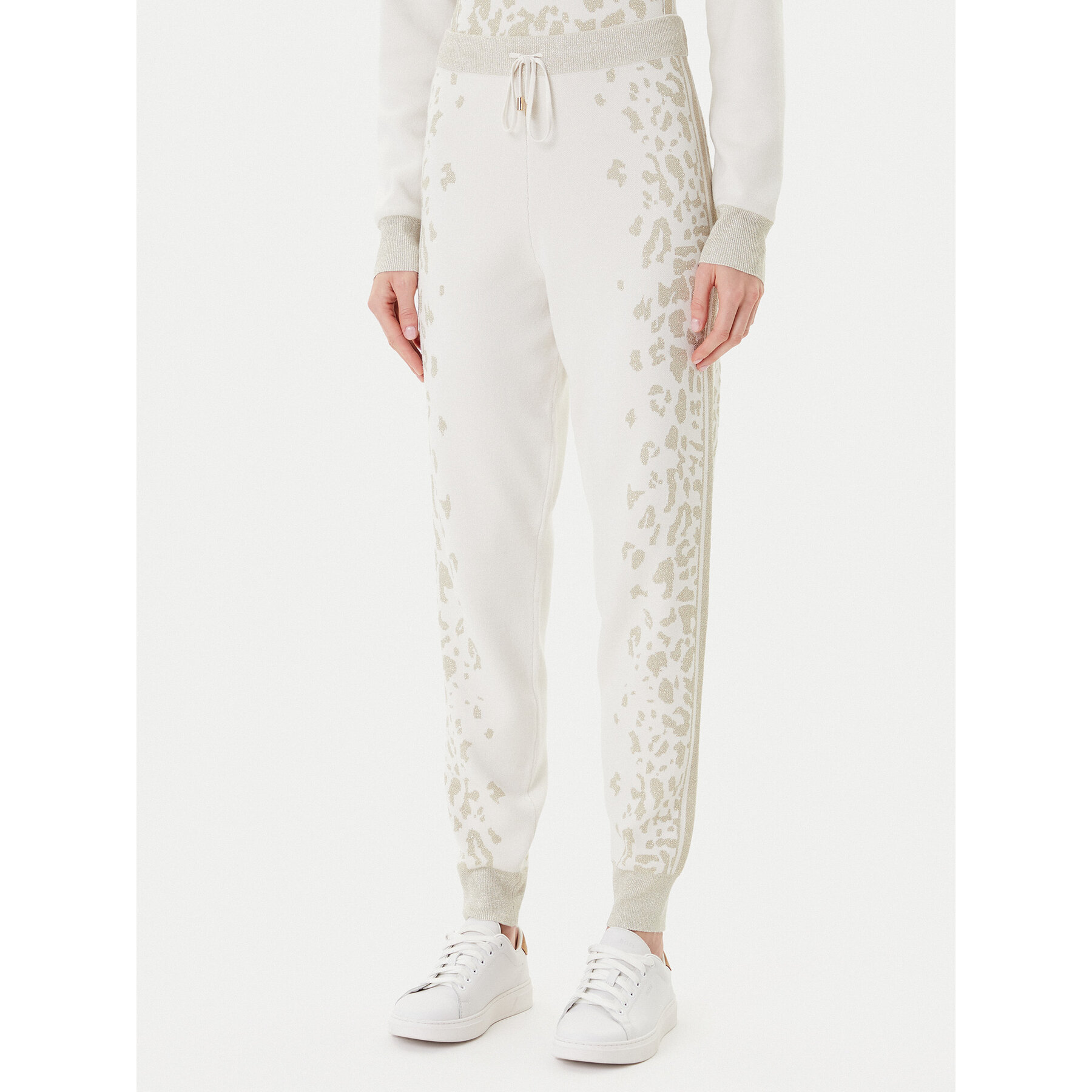 Liu Jo Jogginghose TF5174 MS49I Écru Regular Fit