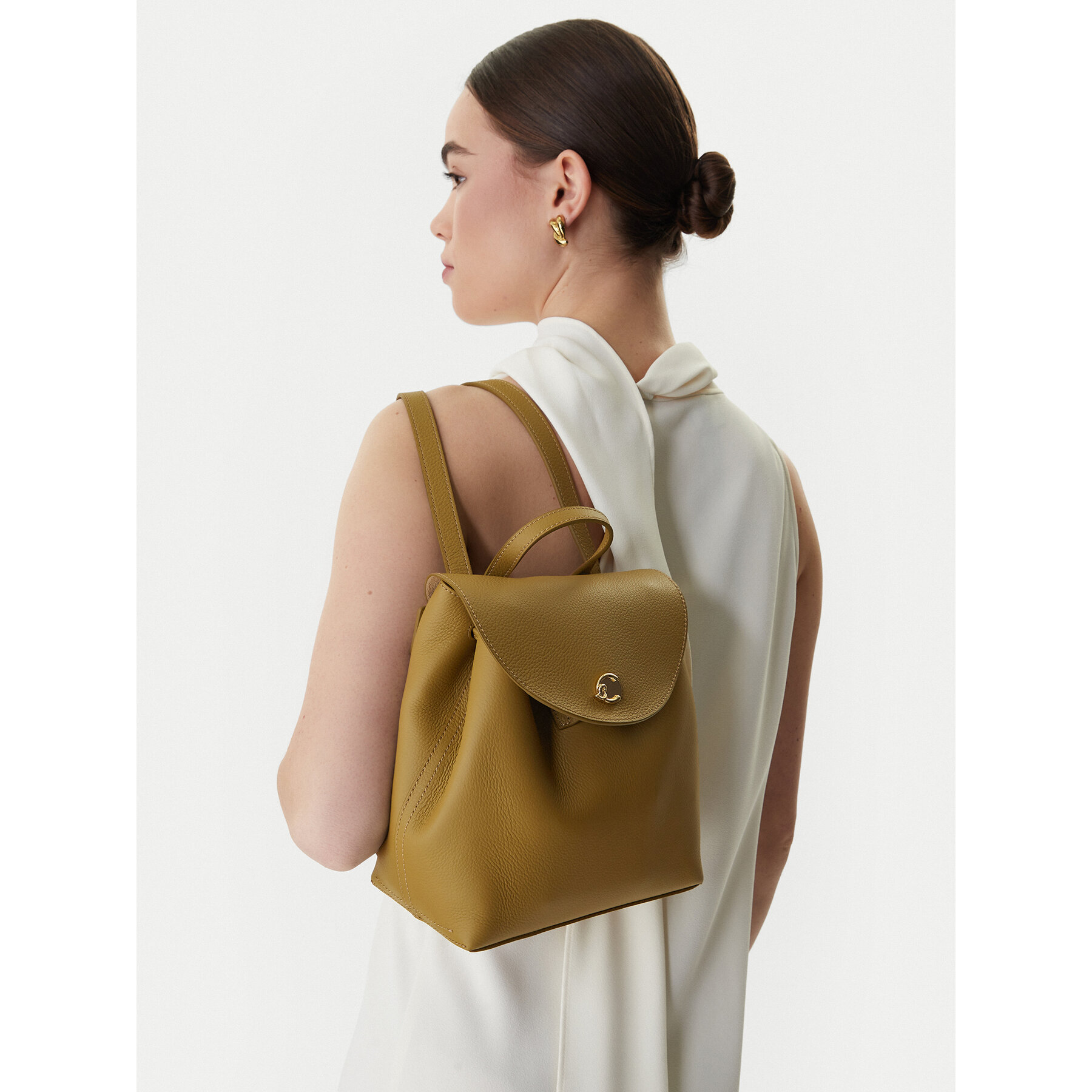 Coccinelle Σακίδιο Coccinelle TOA Coccinellenikla E5 TOA 54 01 01 Χακί