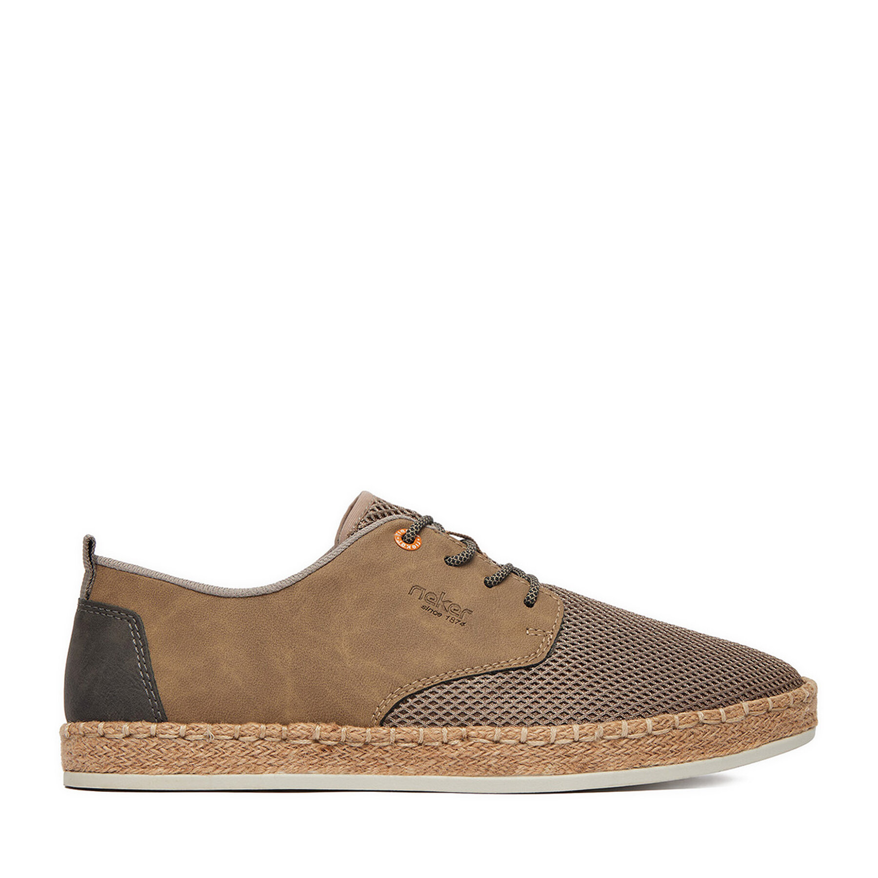 Espadrilles Rieker CEO-B2648-64 Tumši bēša