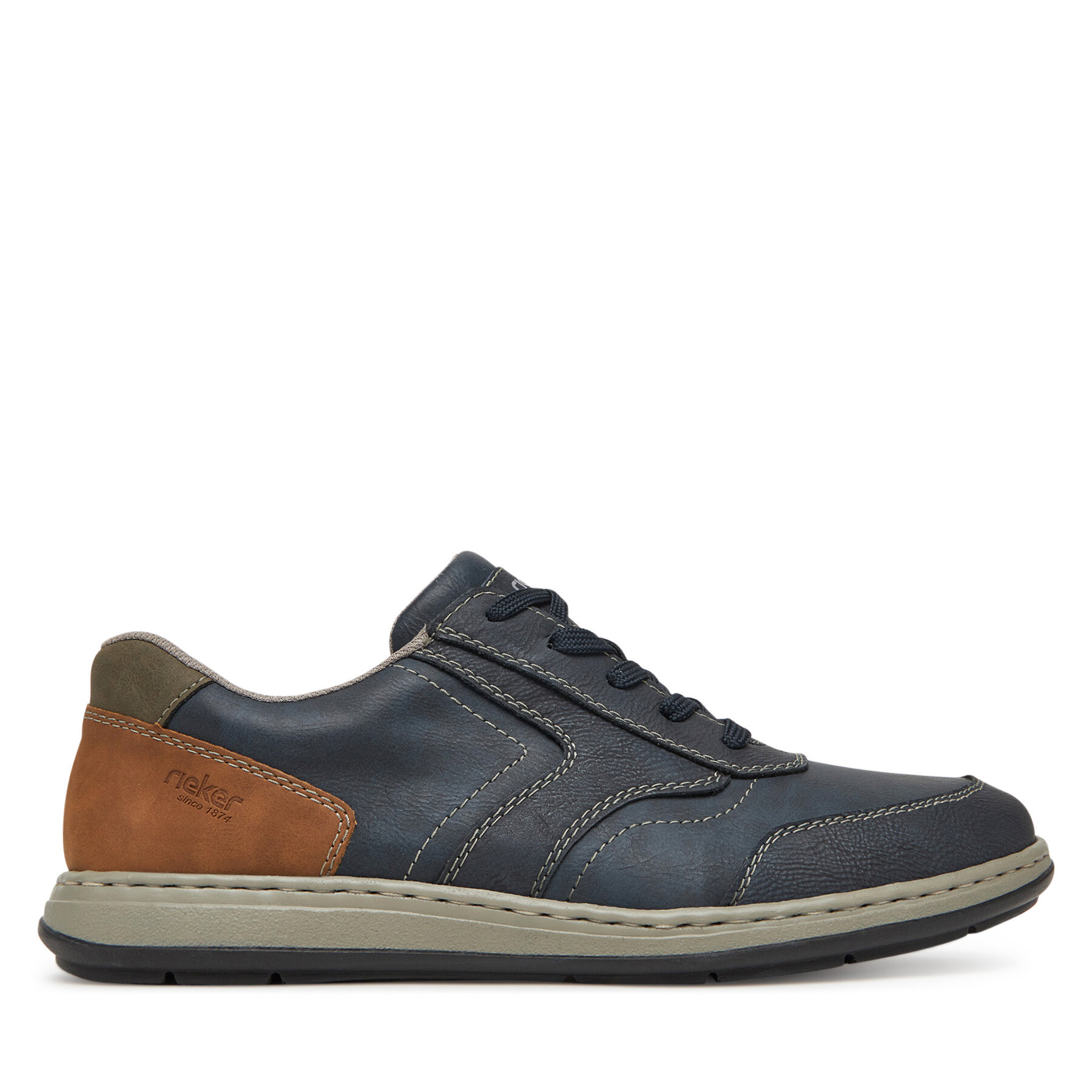 Sneakersy Rieker 17304-14 Tmavomodrá