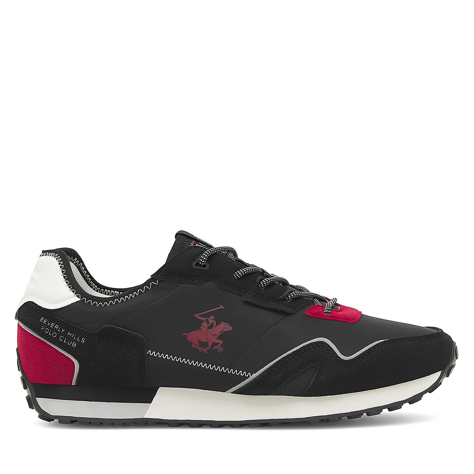 Sneakersy Beverly Hills Polo Club SPORTMAX-01 Černá