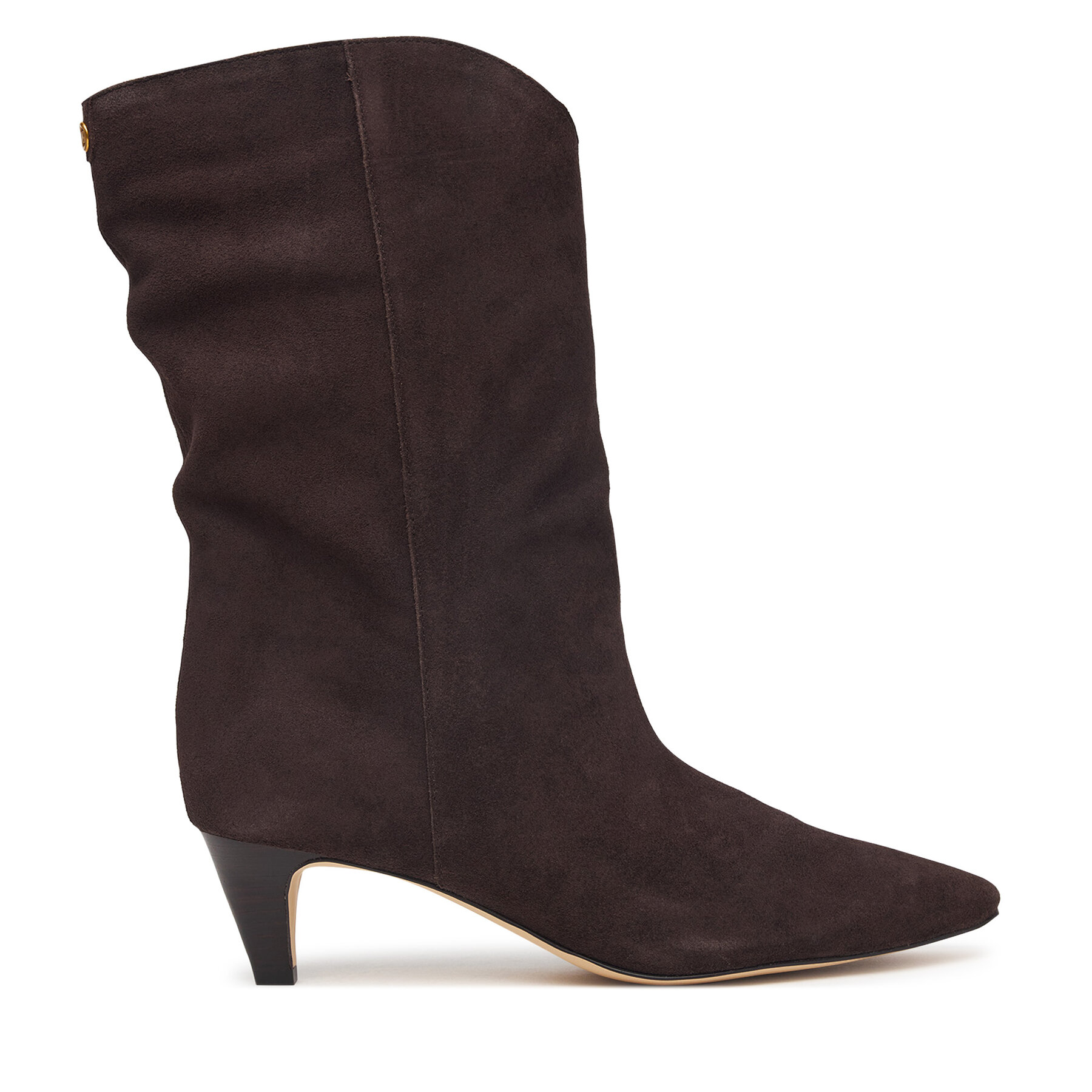 Ботуши MICHAEL Michael Kors Daniela 40F6DNME7S Тъмнокафяв