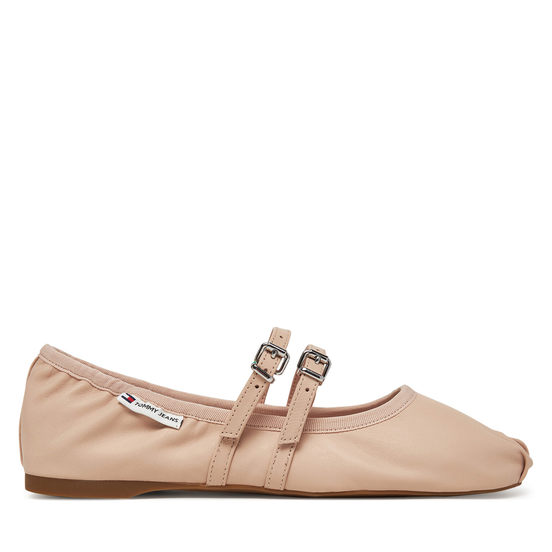 Baleríny Tommy Jeans Ballerina EN0EN02720 Ružová
