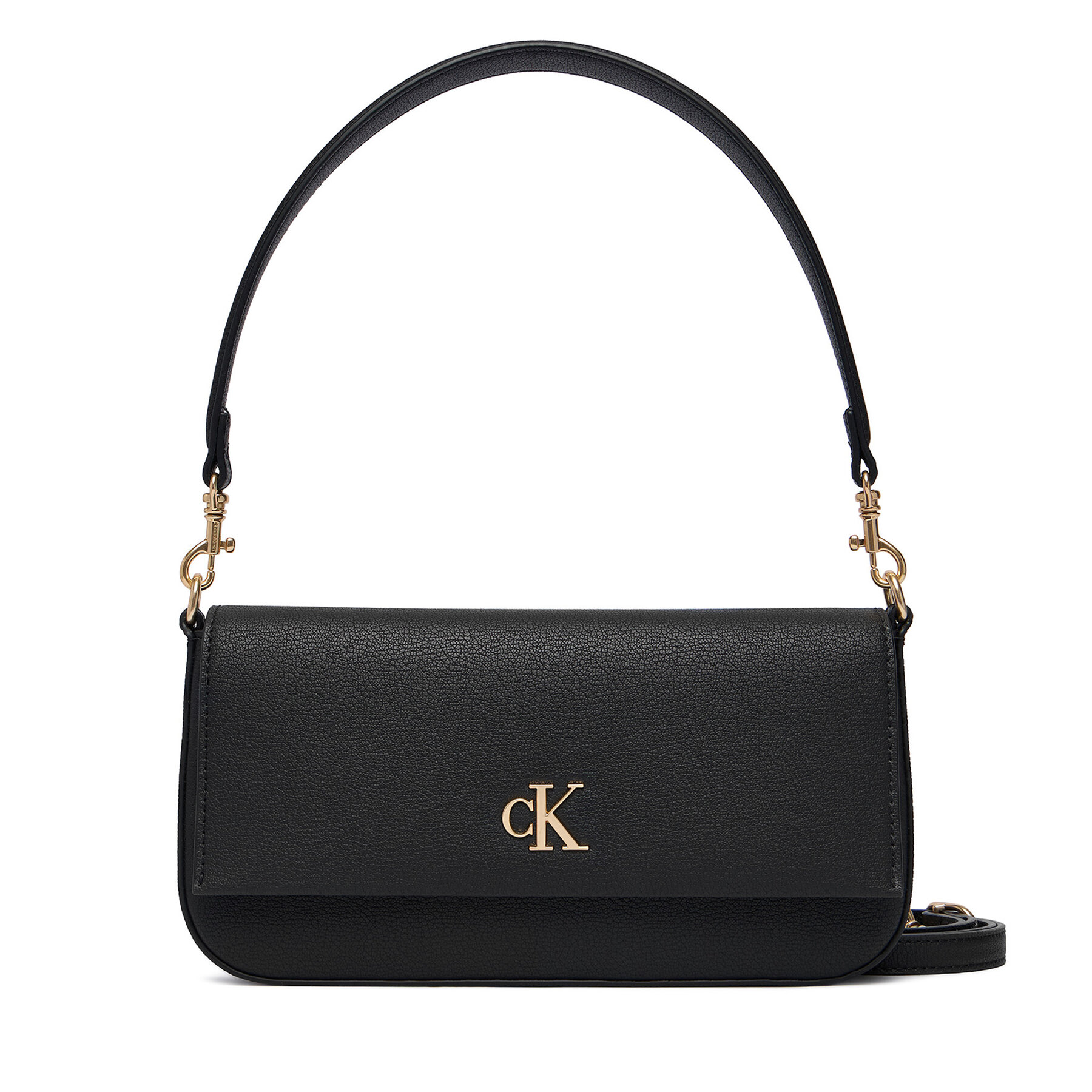 Rankinė Calvin Klein Jeans Minimal Monogram Shoulder Pouch LV04K3161G Juoda