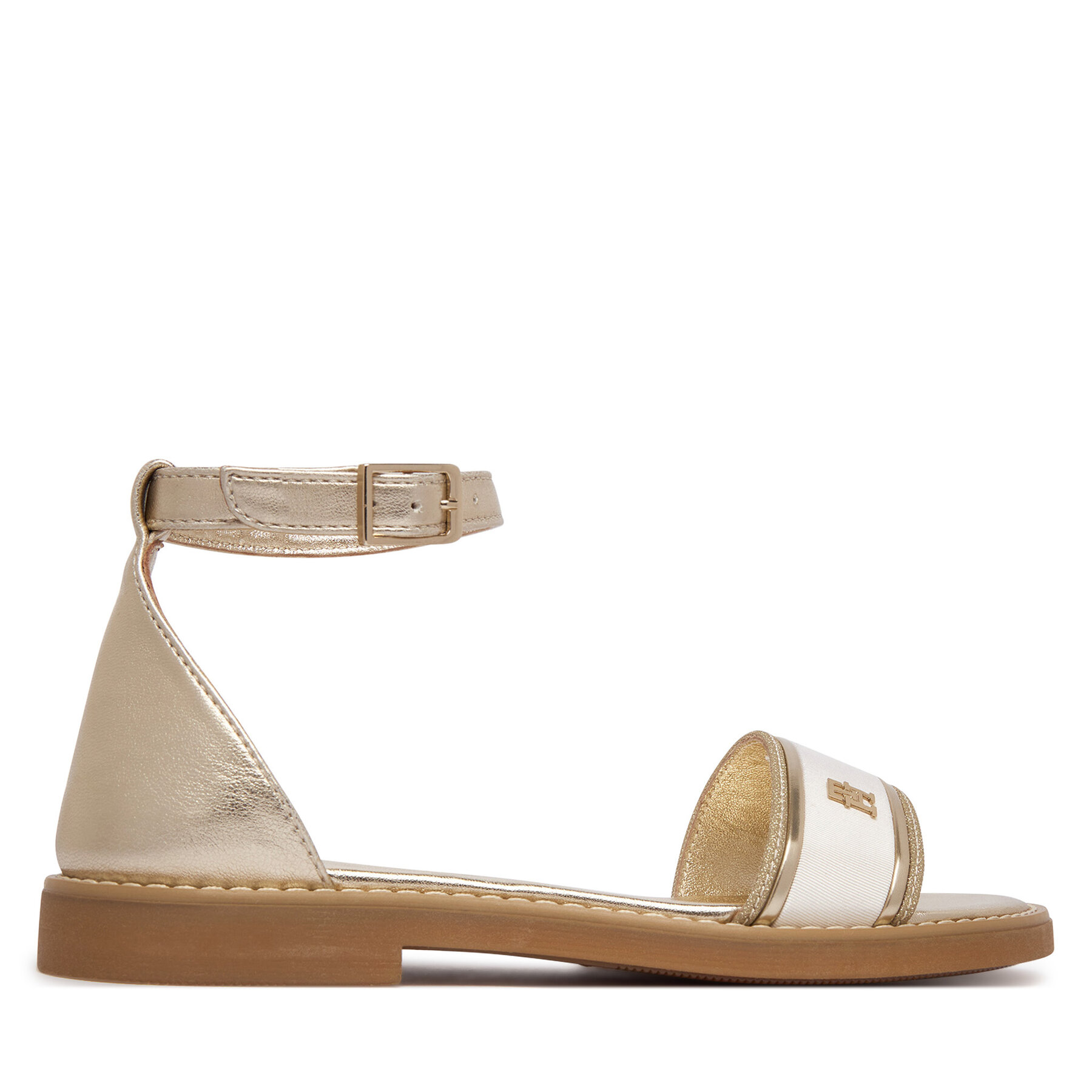 Sandale Tommy Hilfiger T4A2-34431-0517 S Auriu