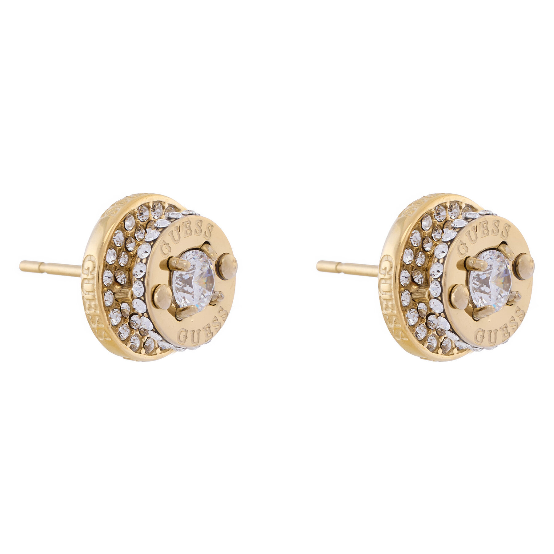 Обици Guess JUBE05 557JW Златист